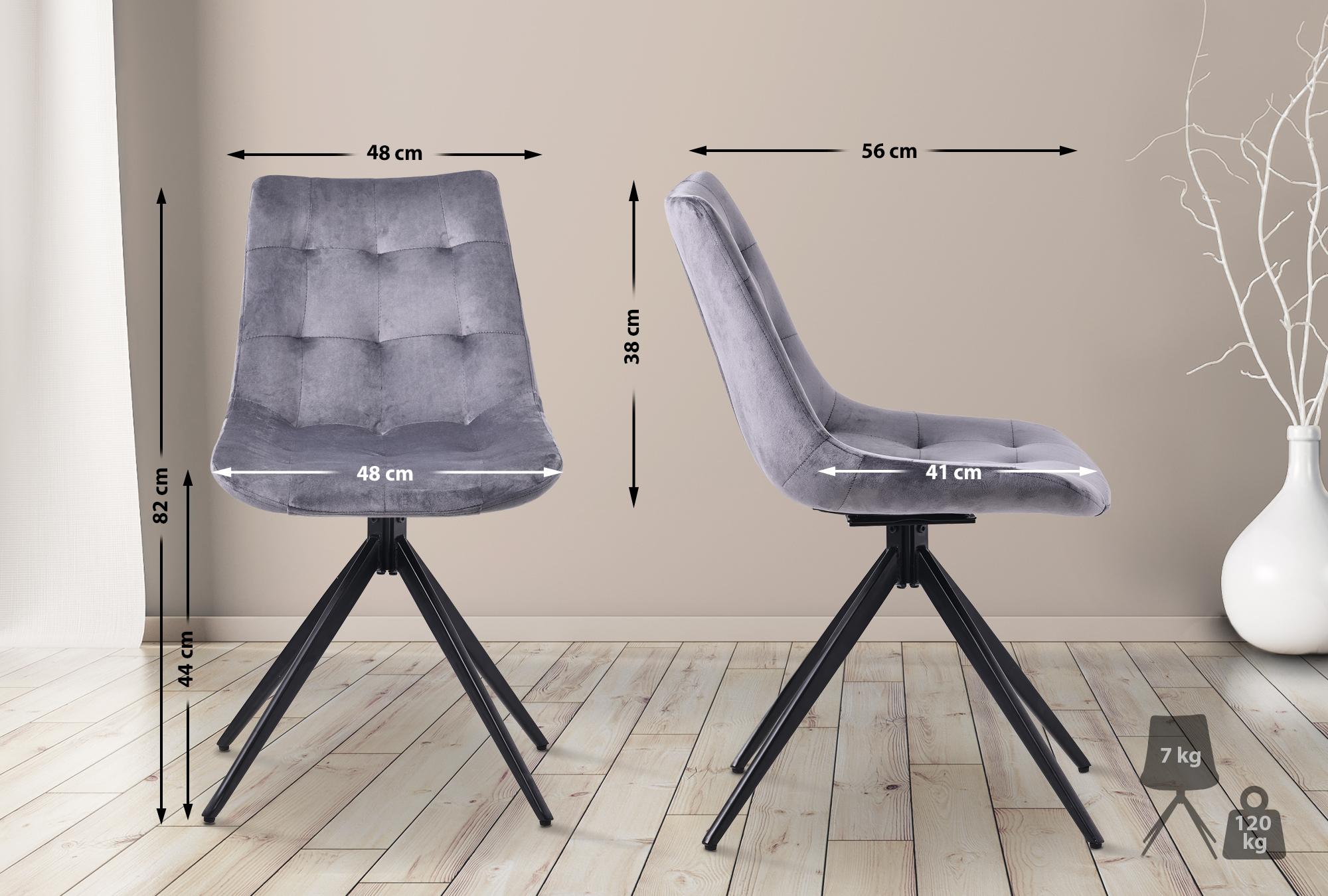 2-pack matstolar Merna