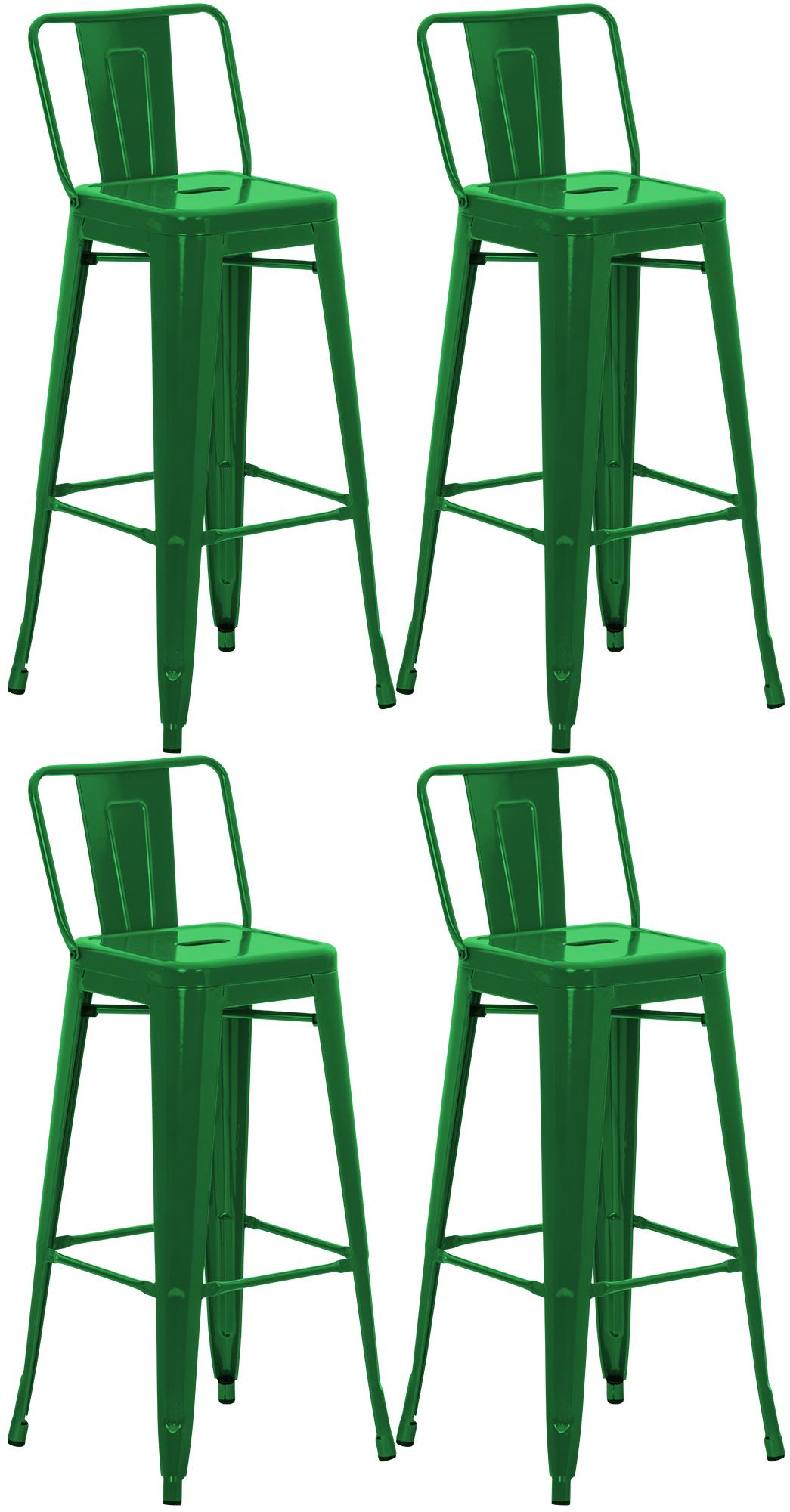 4-delars set Barstol Mason