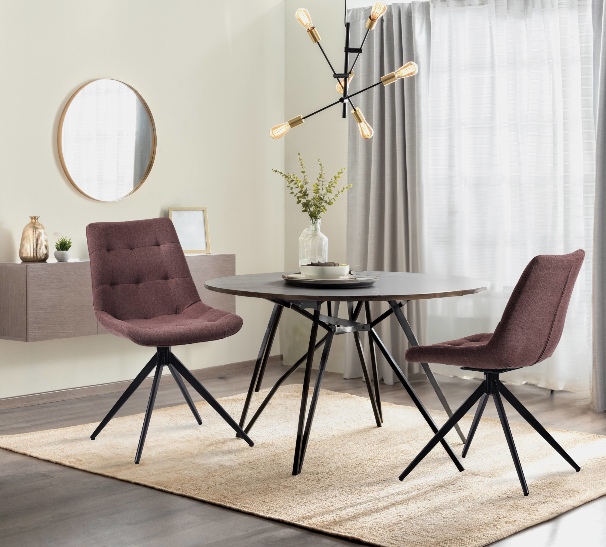 2-pack matstolar Merna