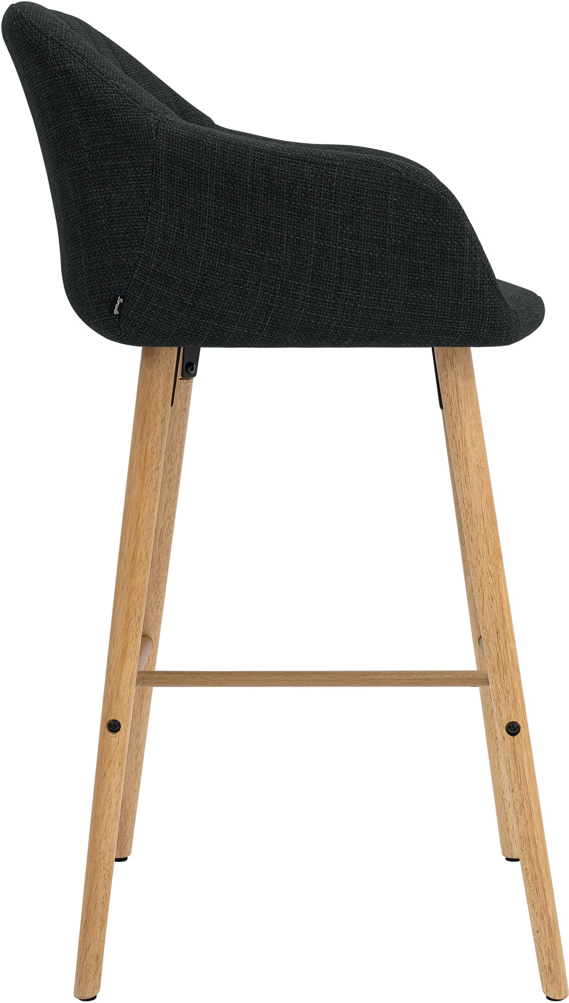 Barstol Ando i tyg &ndash; modern design, bekväm sits och stabil ram för stilfulla hem och barer
