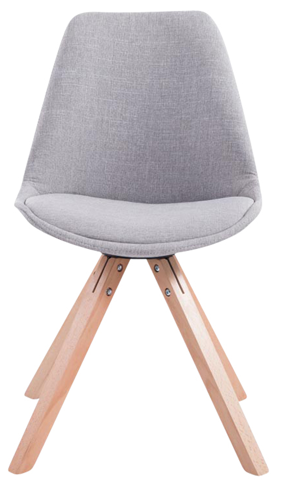 Set med 4 stolar för besökare Toulouse Fabric Square