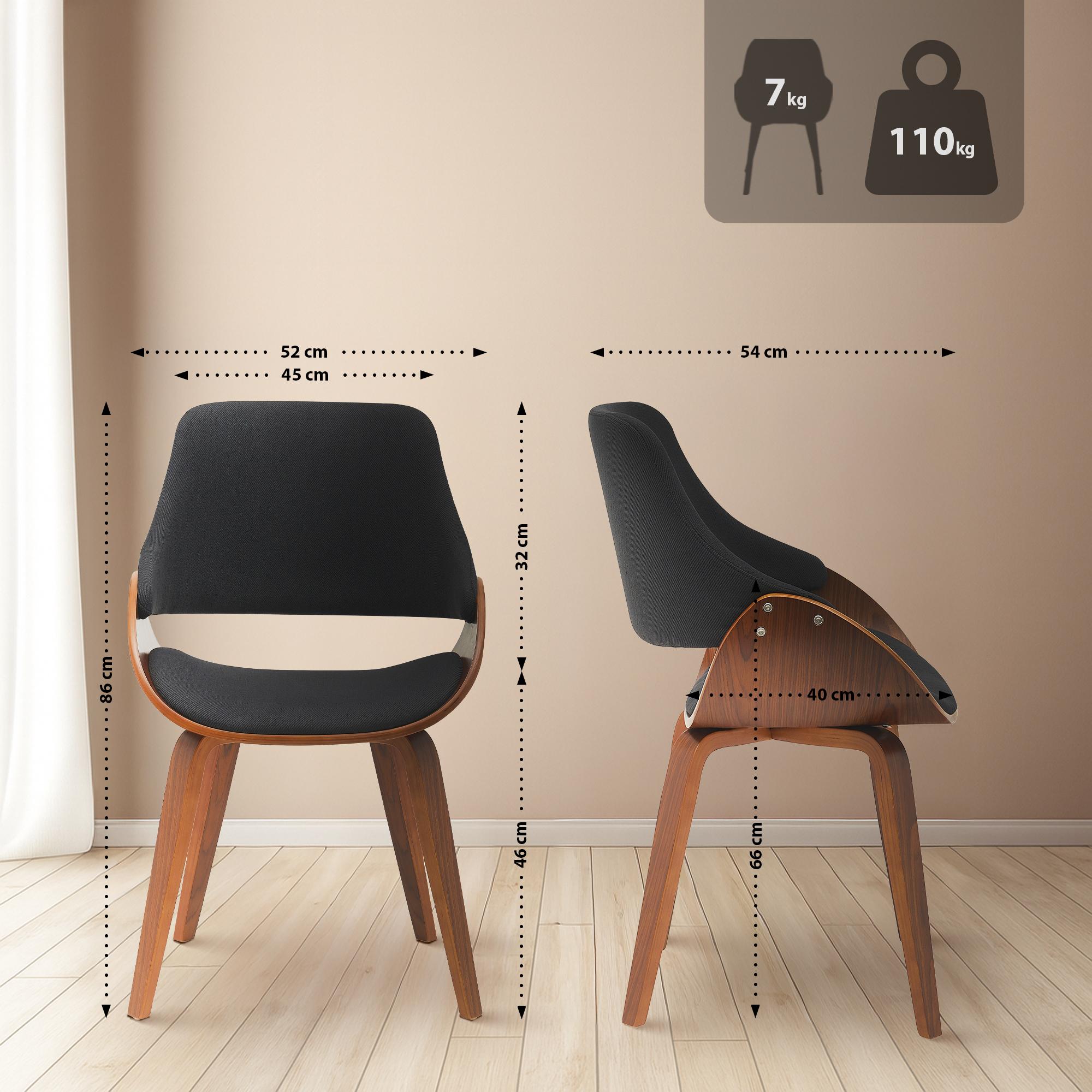 2-pack matstol Vangale