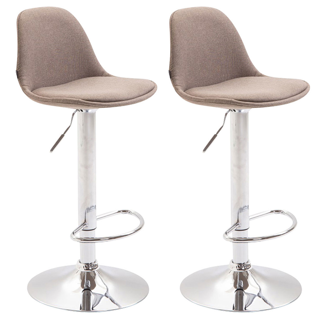 2-Pack Barstol Kiel Tyg