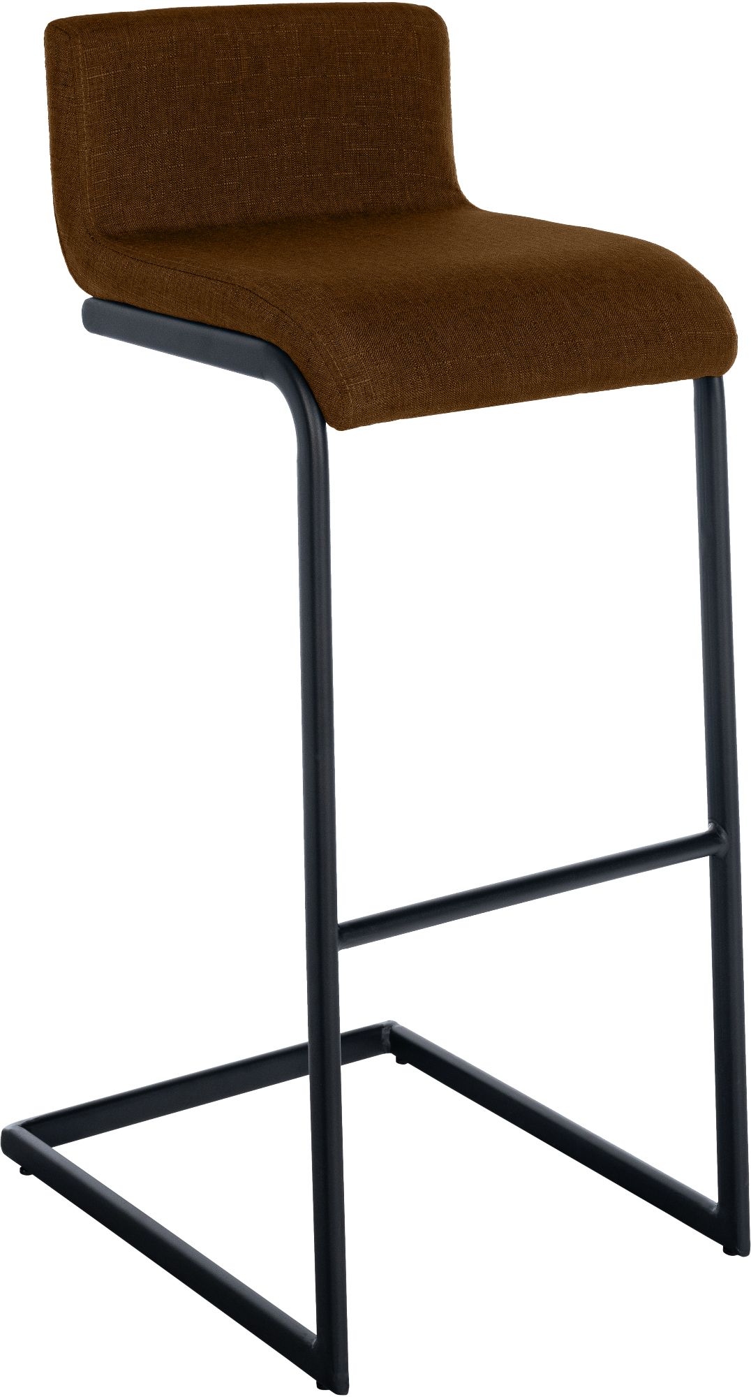 Barstolar Newport, set om 2, med svart metallstomme