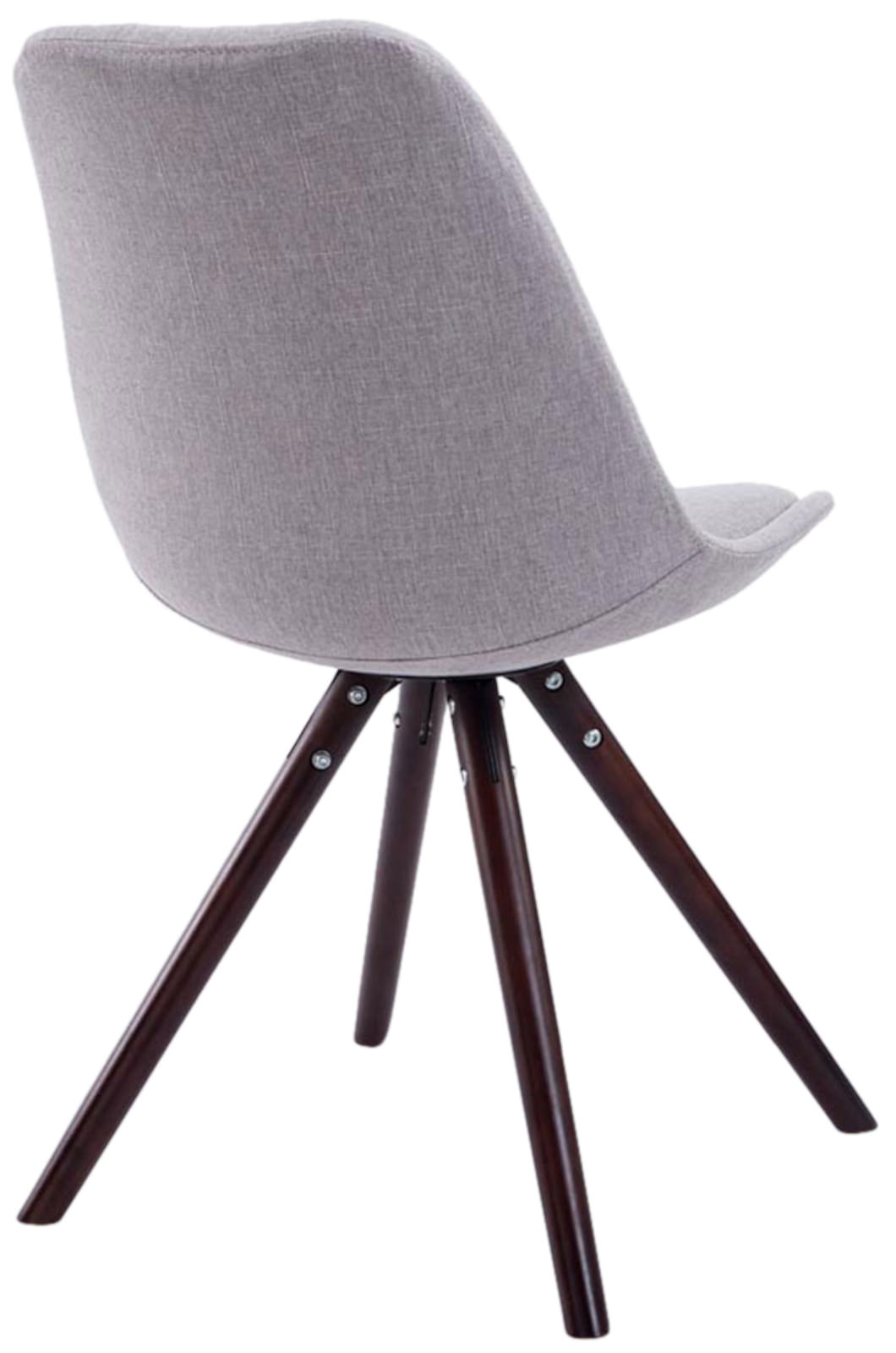 Set med 4 stolar för besökare Toulouse Fabric Round