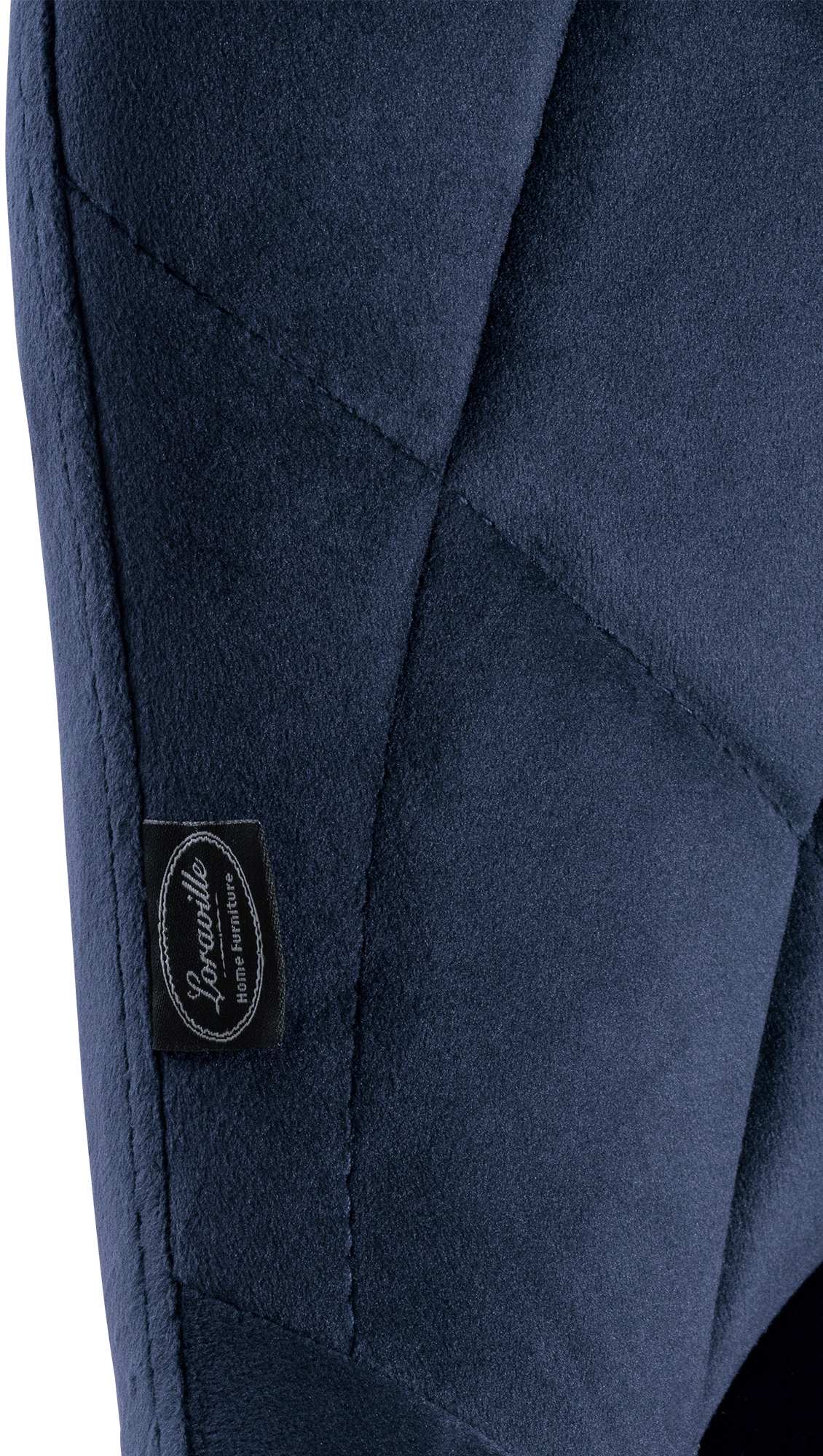 Uppsättning med 2 barstolar Lazio Velvet