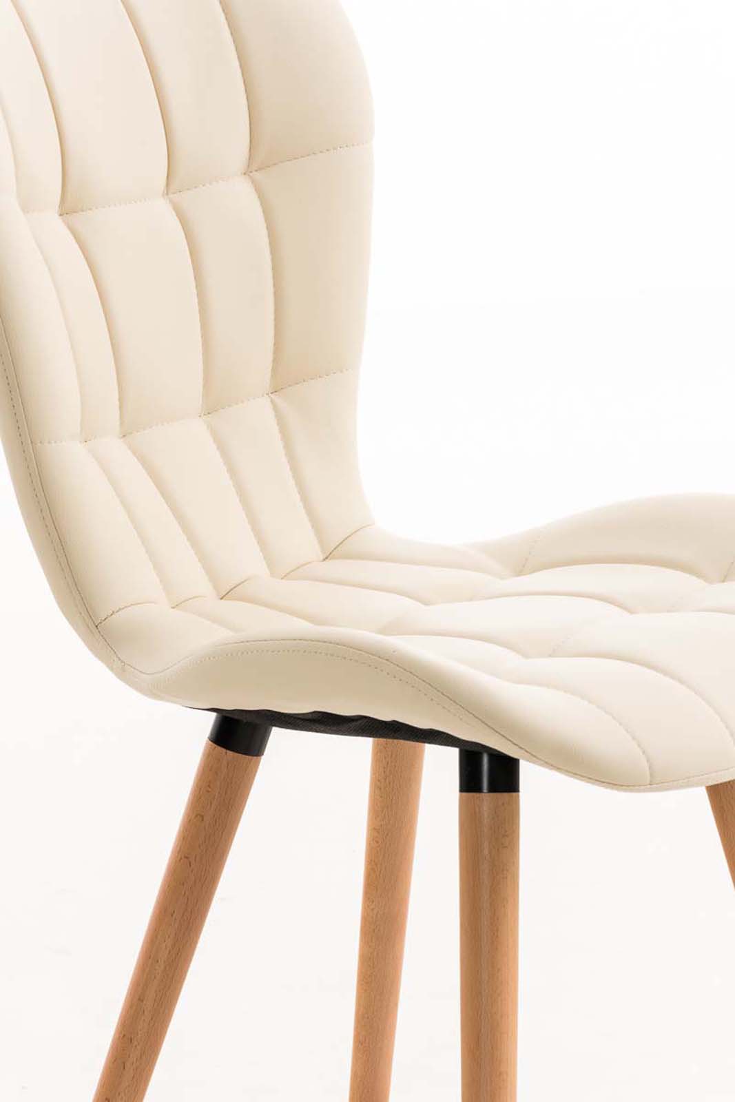Set med 4 matstolar Elda Imitation Leather