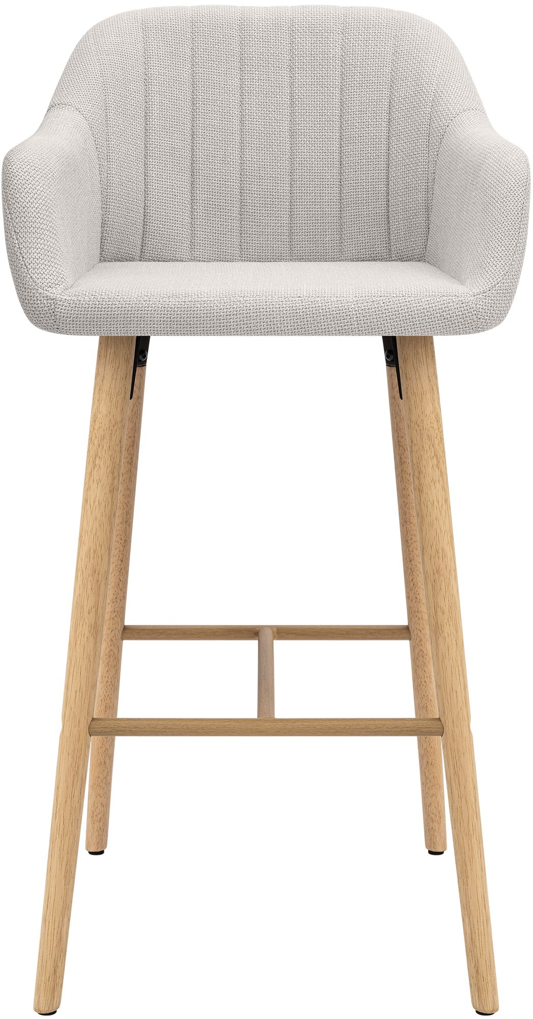Barstol Ando i tyg &ndash; modern design, bekväm sits och stabil ram för stilfulla hem och barer