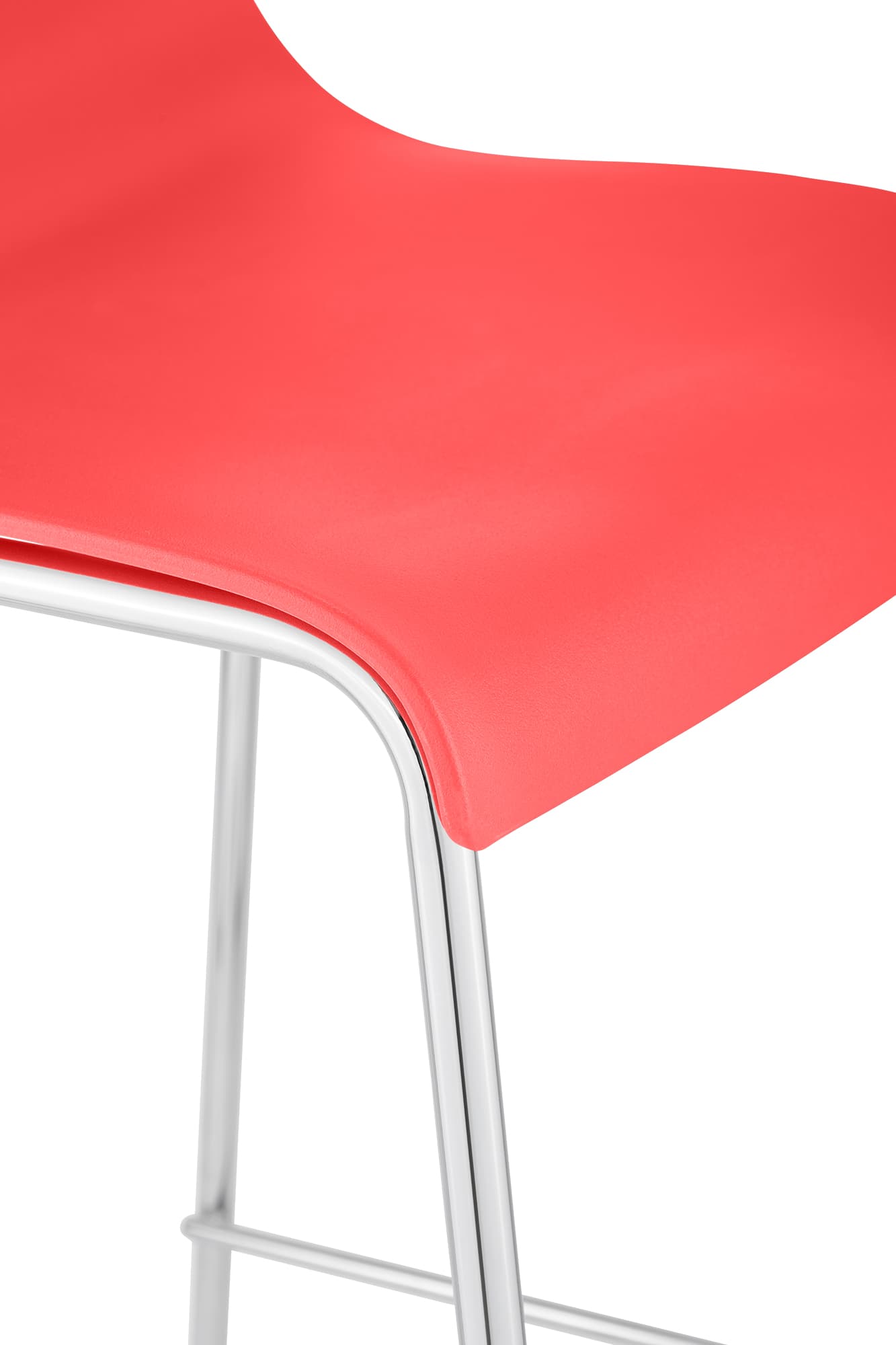 Barstol Hover Plast 4-bens underrede