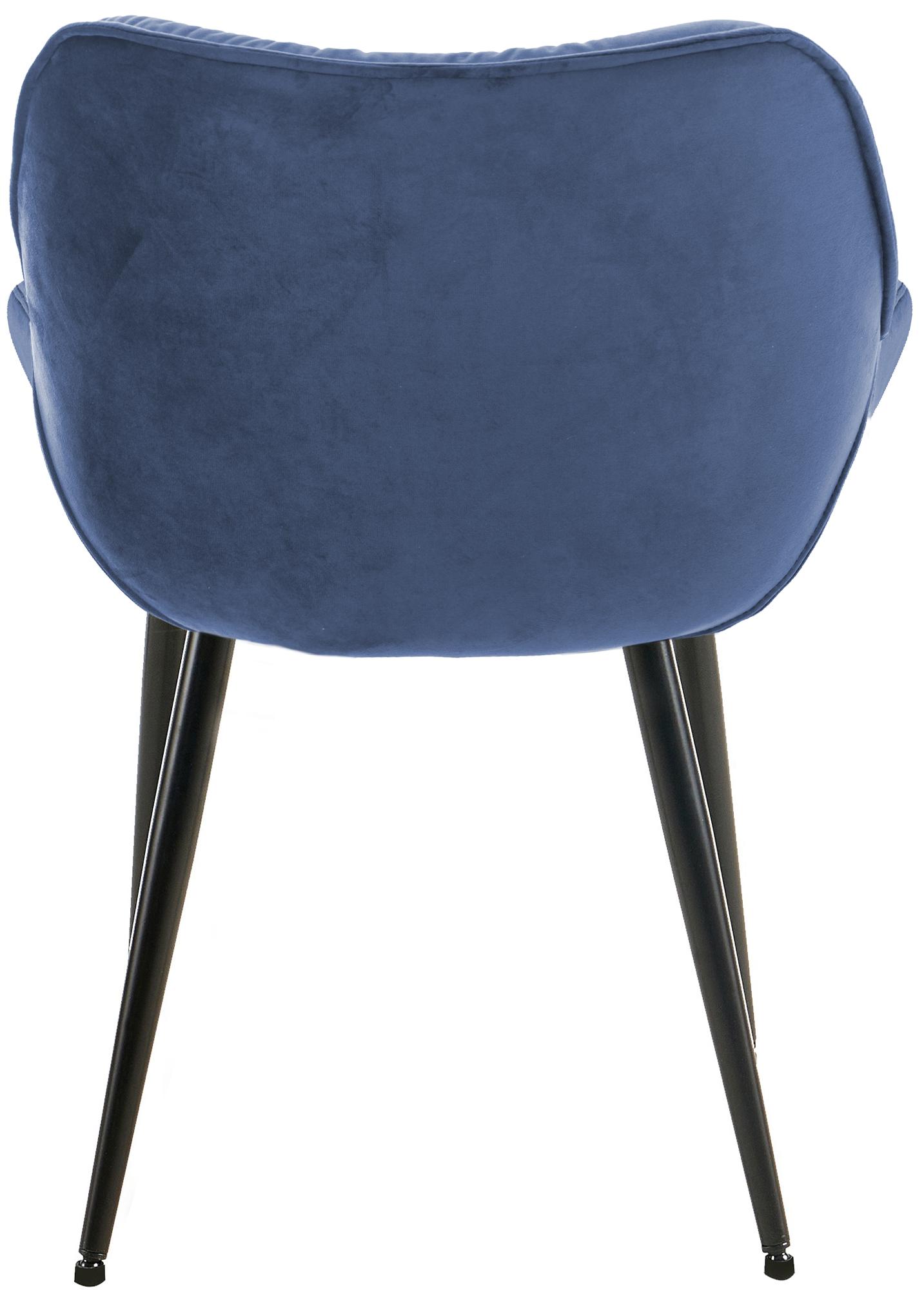 Uppsättning av 4 stolar Tanna Velvet
