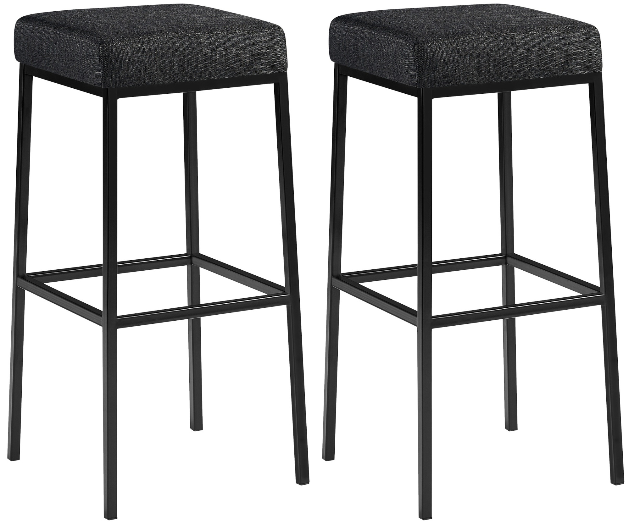 2-pack Barstolar Montreal tygklädsel
