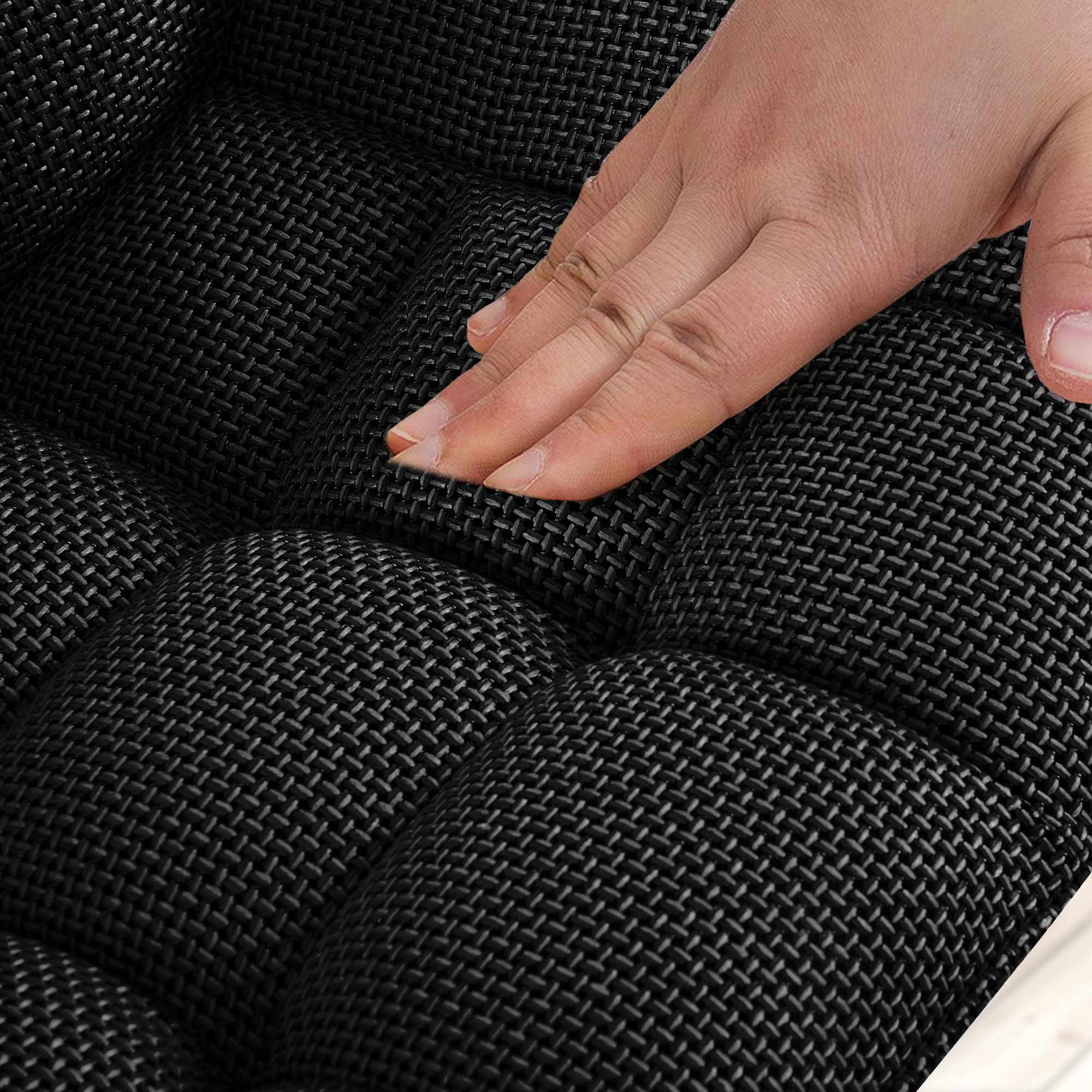 Uppsättning av 4 matstolar Saranda Fabric