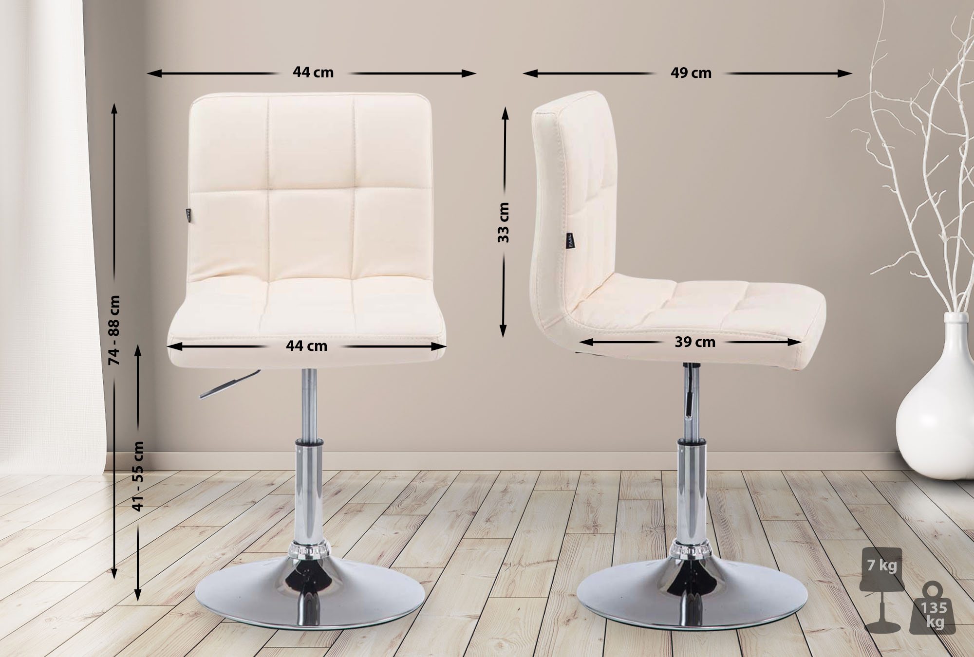 Lounge Stol Palma V2 Konstläder