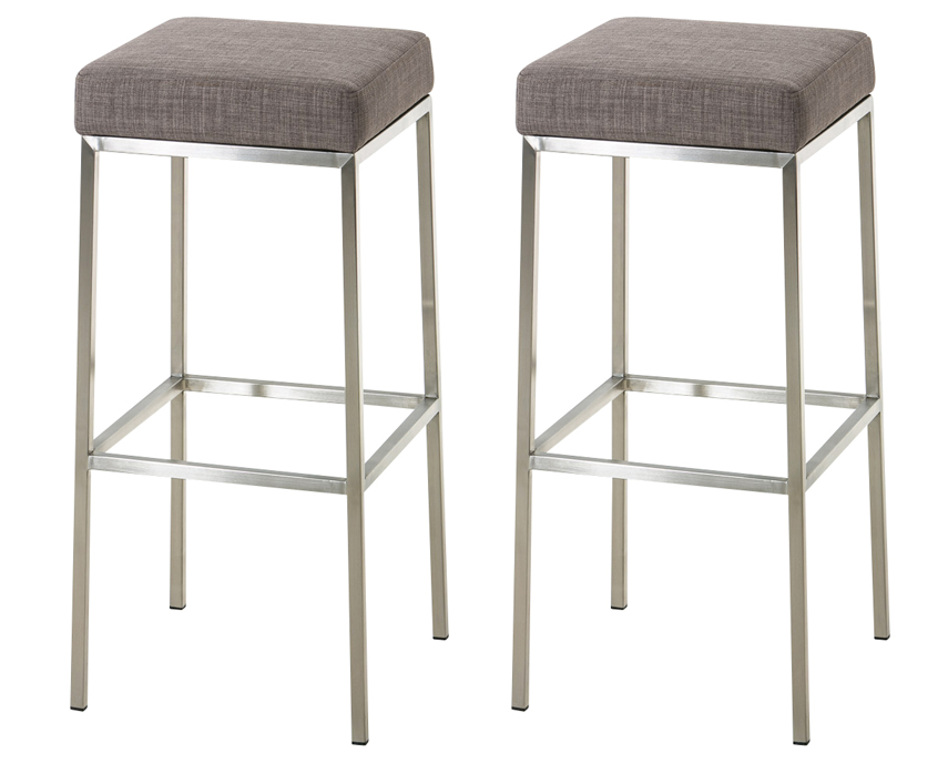 2-pack Barstolar Montreal Tygklädsel