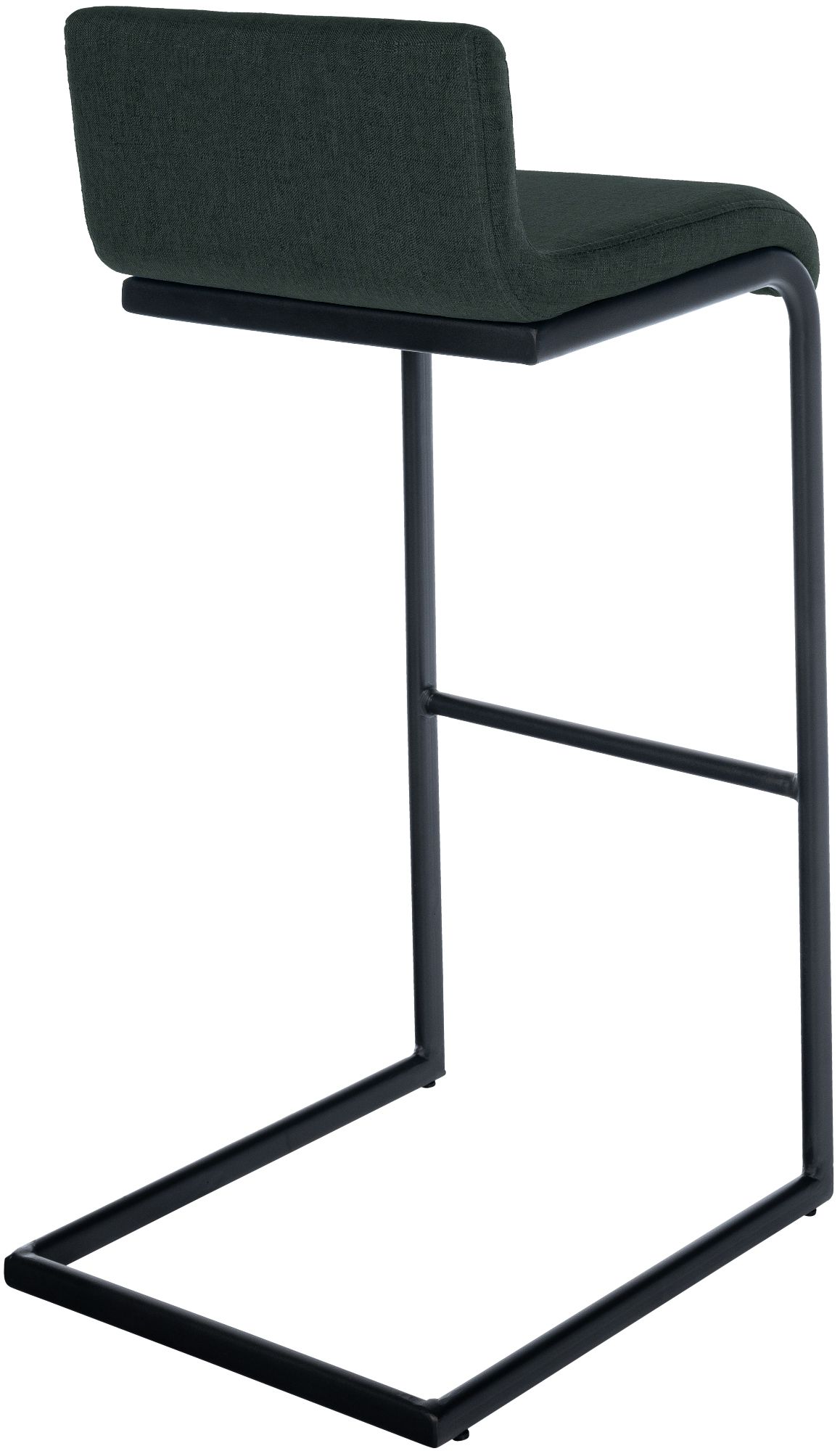 Barstolar Newport, set om 2, med svart metallstomme