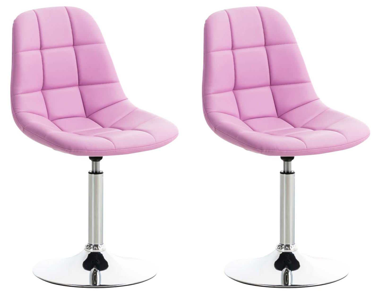 Set med 2 stolar Emil Imitation Leather