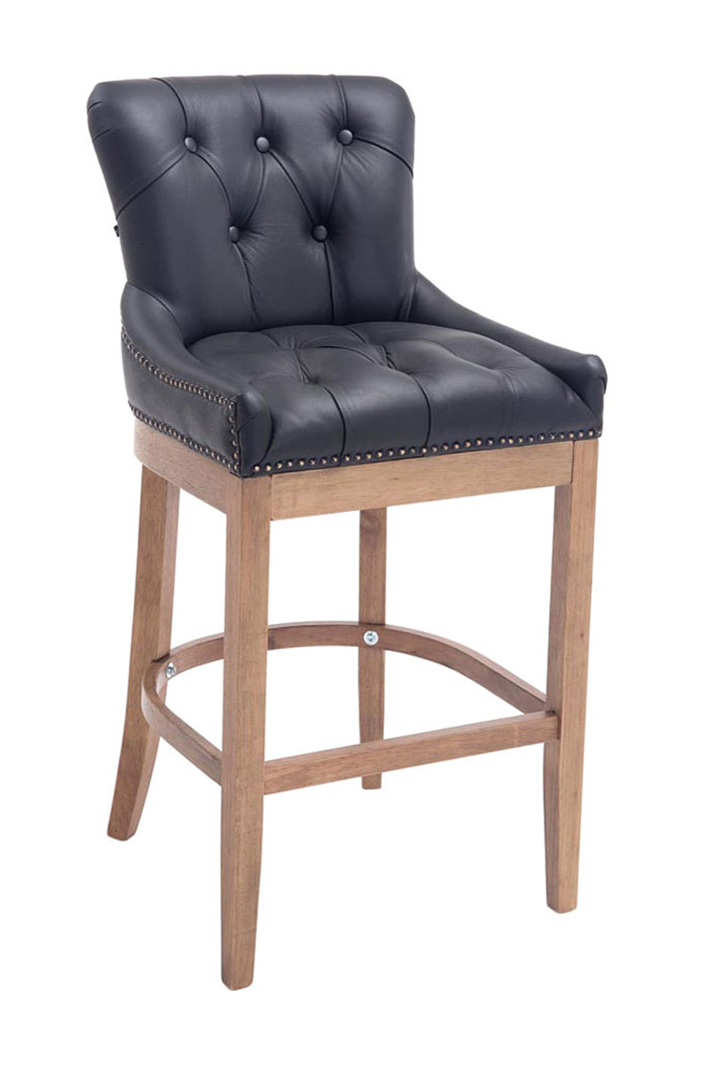 2-pack Barstol Lakewood Äkta Skinn