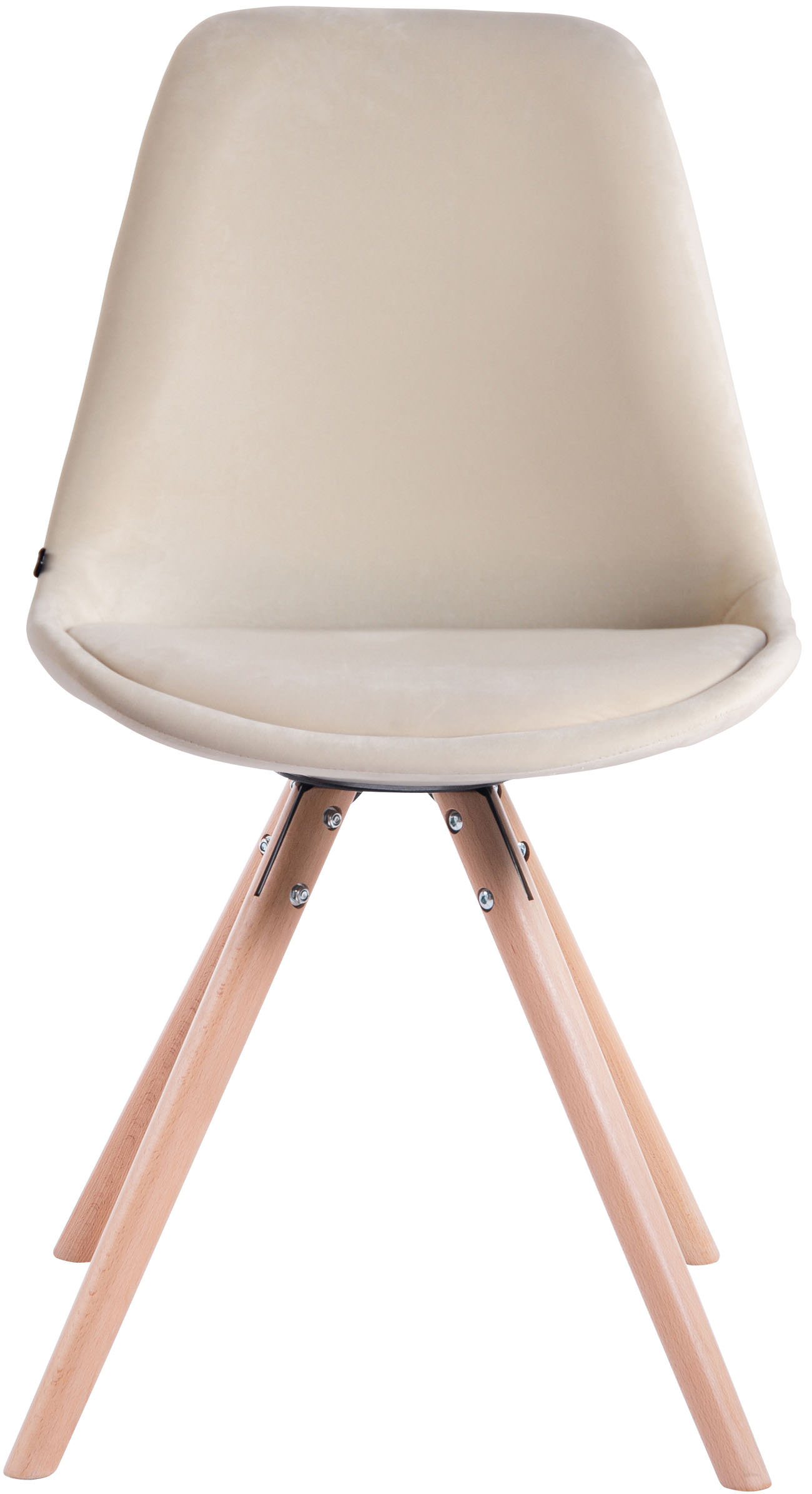 Uppsättning av 4 stolar Toulouse Velvet Round