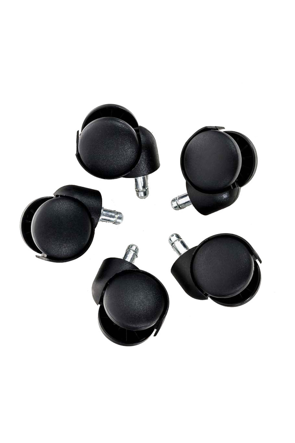 5-pack Kontorsstolshjul Plast