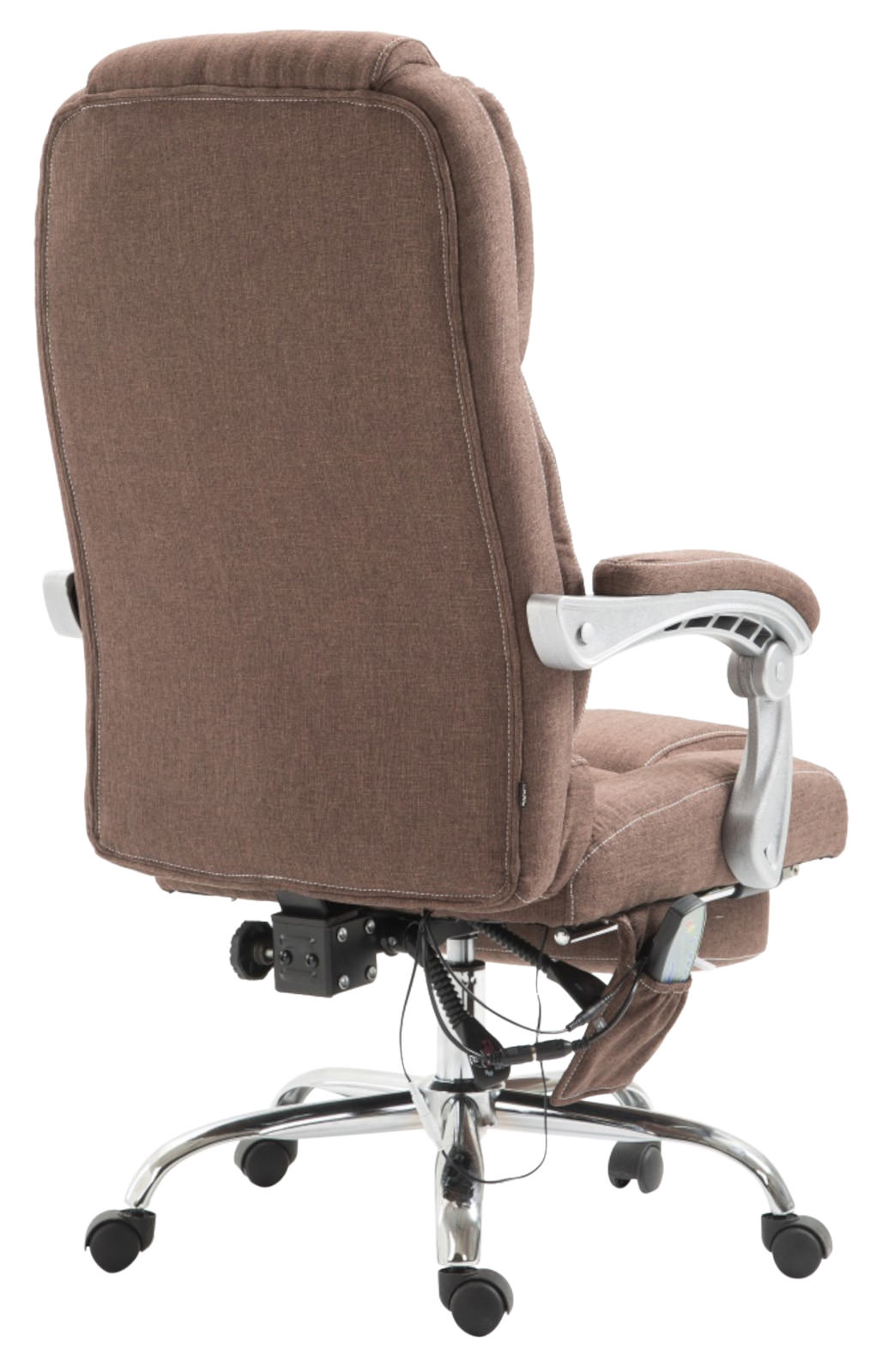 Kontorsstol Pacific Tyg med Massagefunktion