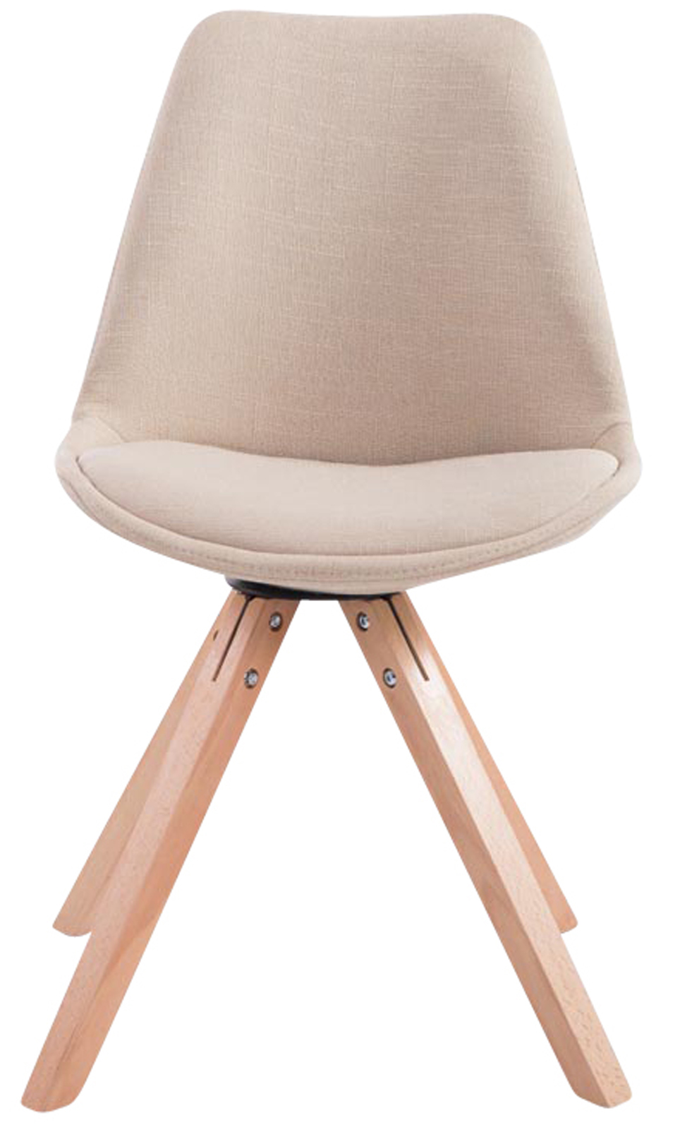 Set med 4 stolar för besökare Toulouse Fabric Square