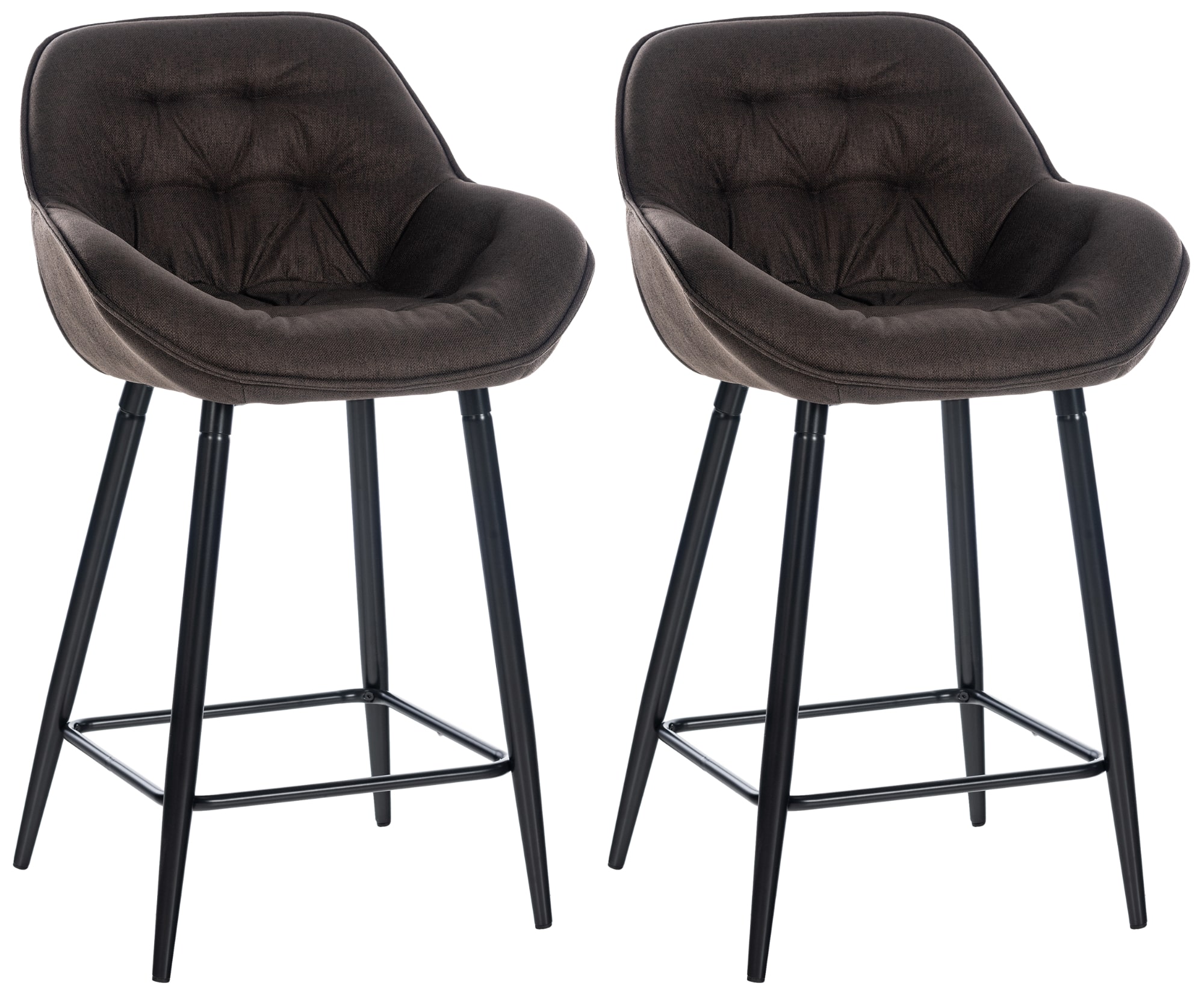 Set med 2 barstolar Gibson