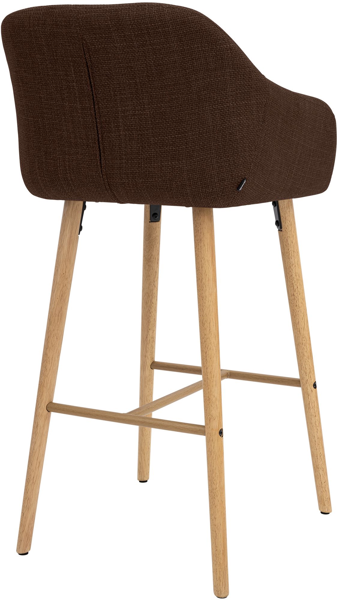 Barstol Ando i tyg &ndash; modern design, bekväm sits och stabil ram för stilfulla hem och barer