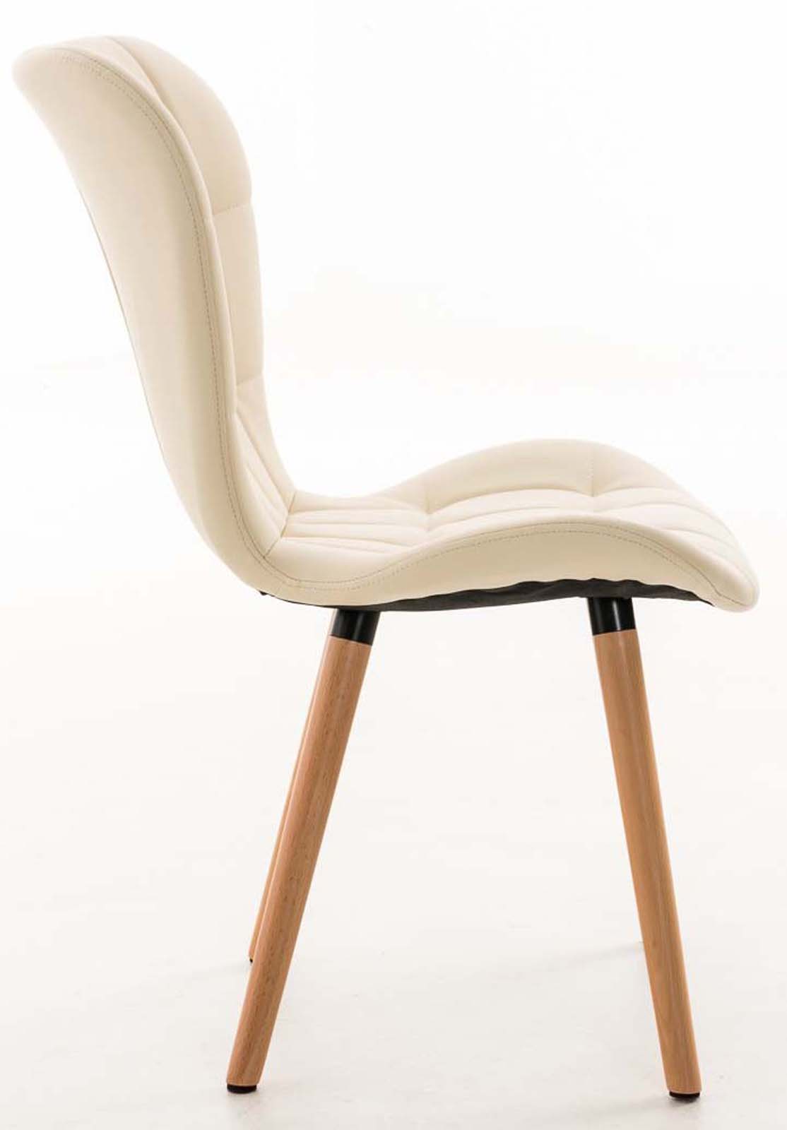 Set med 4 matstolar Elda Imitation Leather