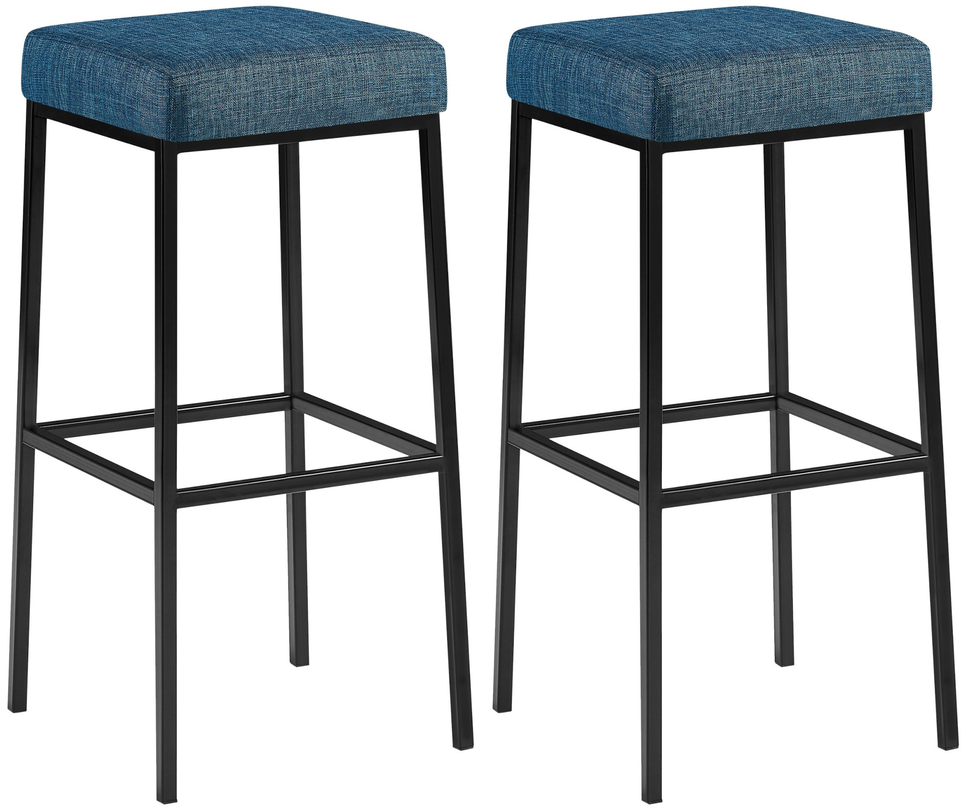 2-pack Barstolar Montreal tygklädsel