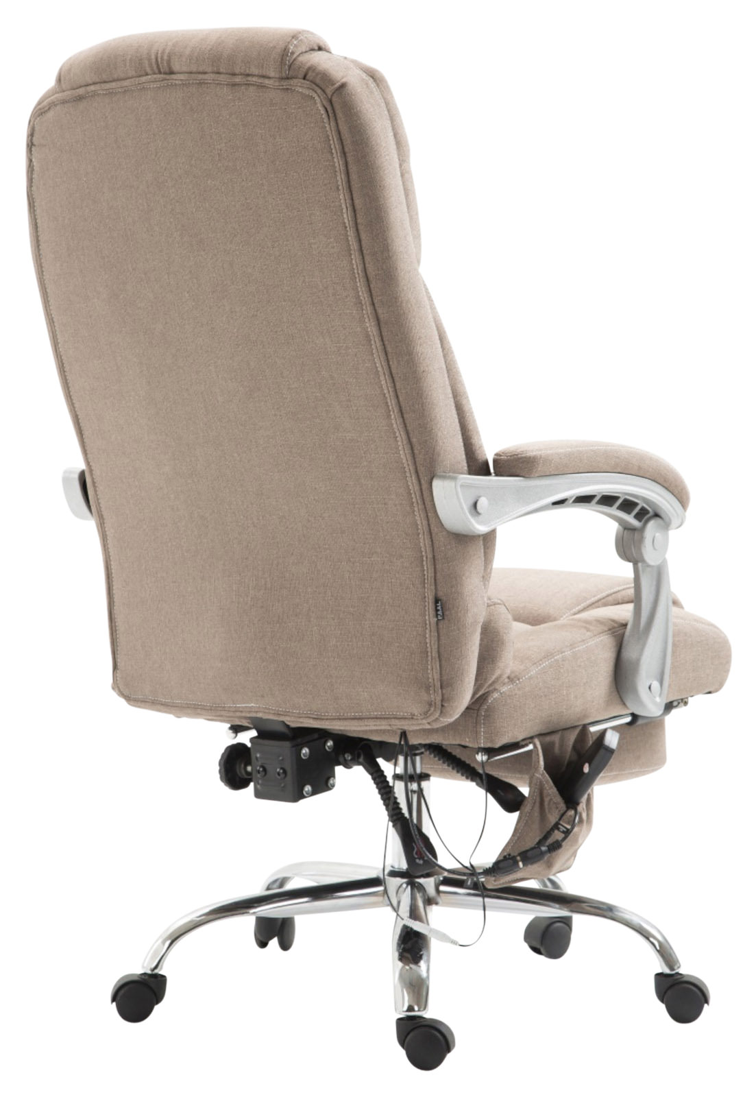 Kontorsstol Pacific Tyg med Massagefunktion