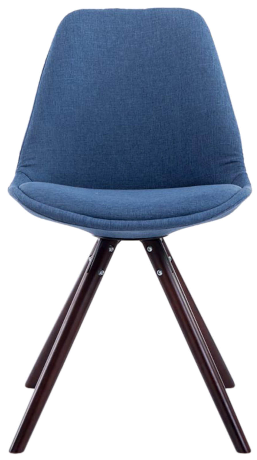 Set med 4 stolar för besökare Toulouse Fabric Round