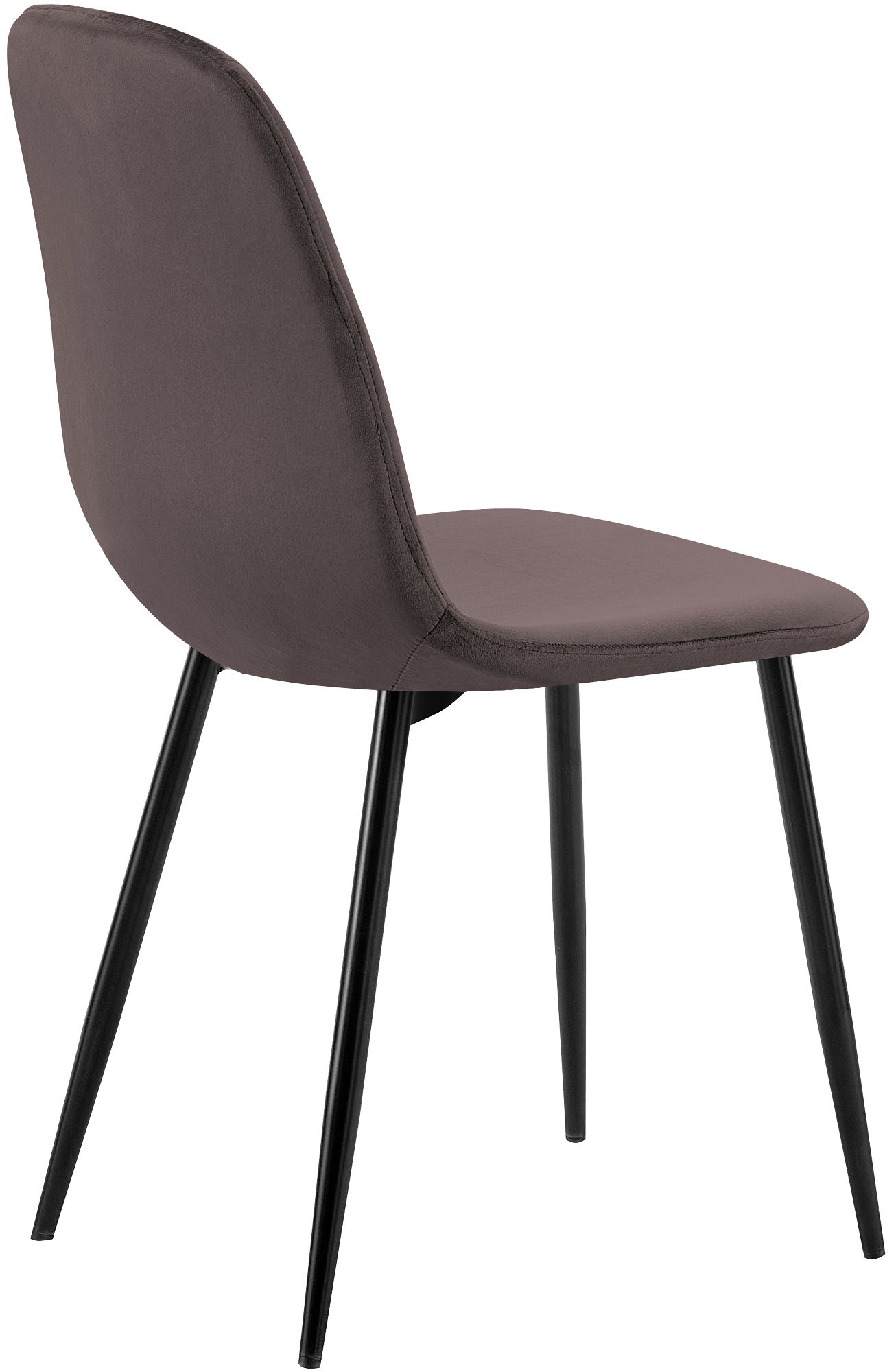 4-pack matstolar Baxter i sammet