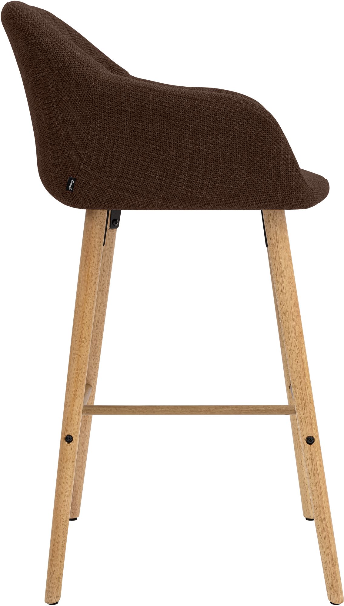 Barstol Ando i tyg &ndash; modern design, bekväm sits och stabil ram för stilfulla hem och barer