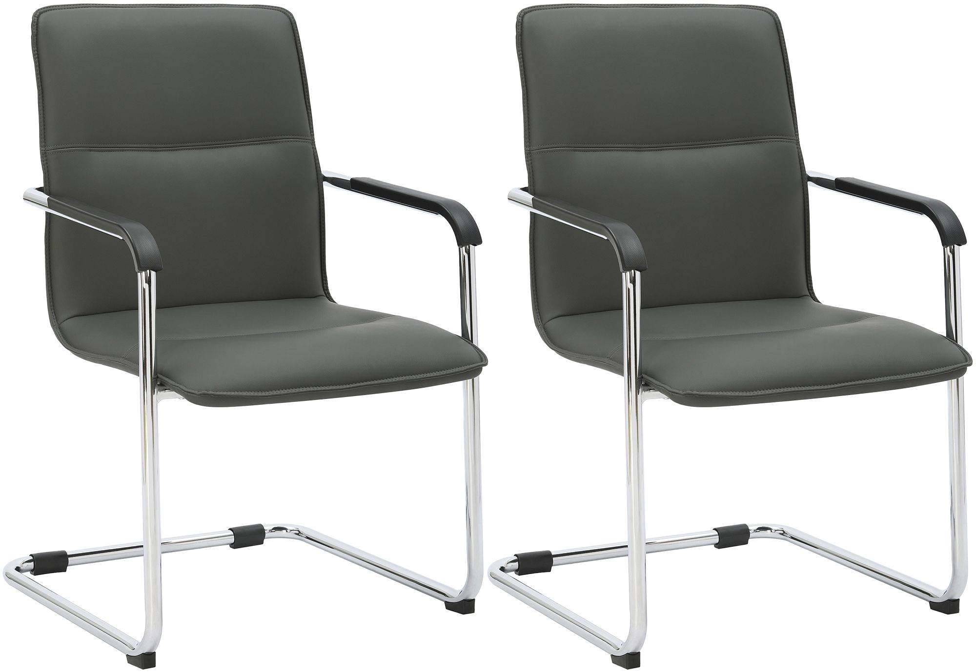 2-pack frasstolar Seattle i konstlader