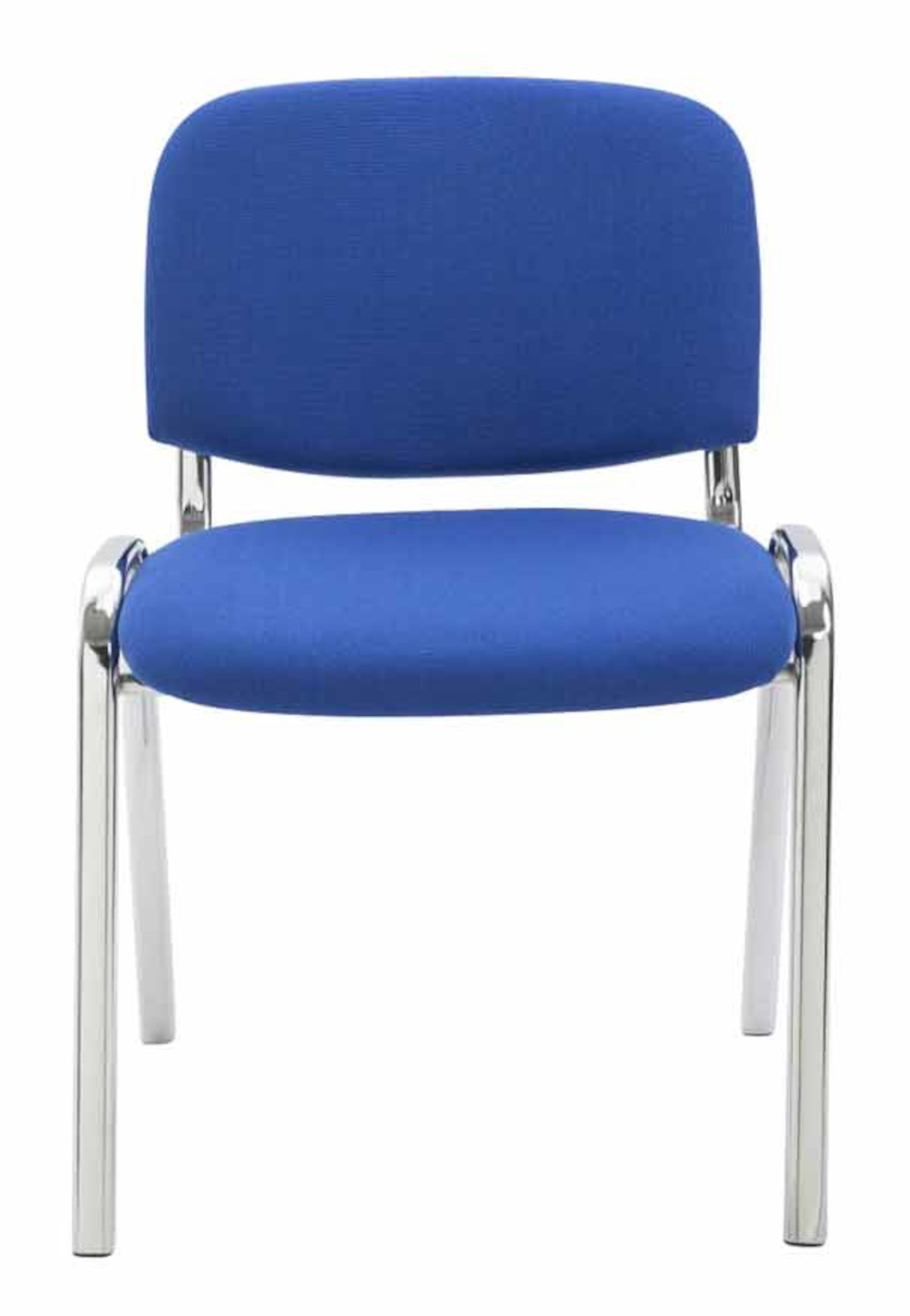 Set med 4 stolar Ken Chrome Fabric
