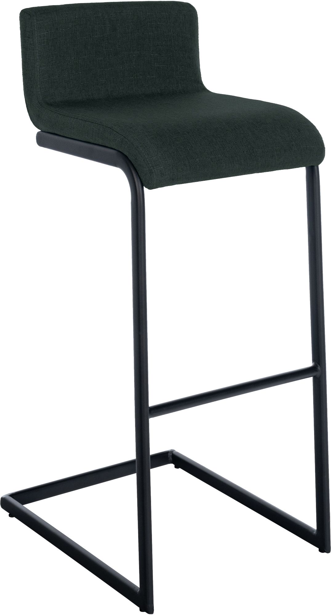 Barstolar Newport, set om 2, med svart metallstomme