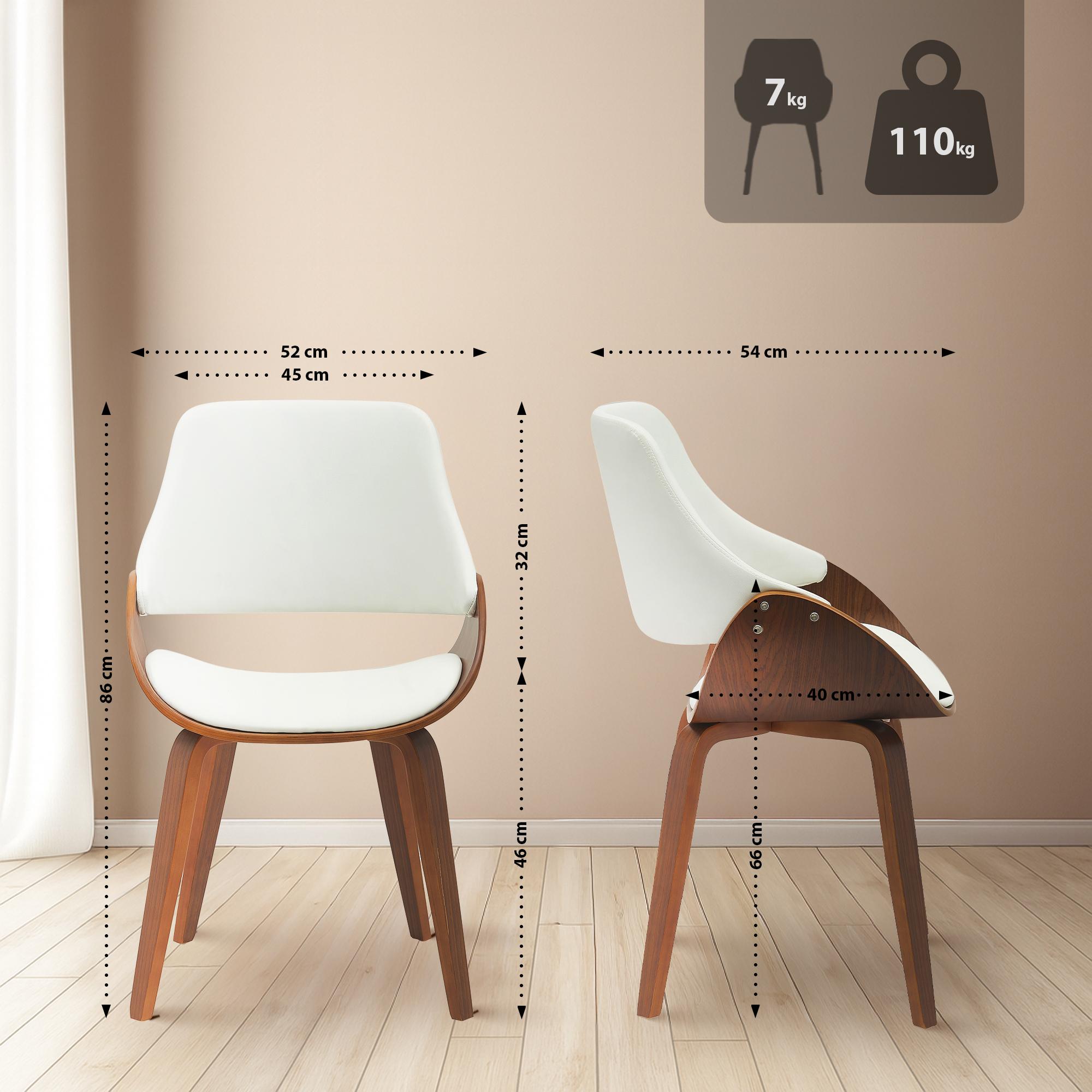 2-pack matstol Vangale