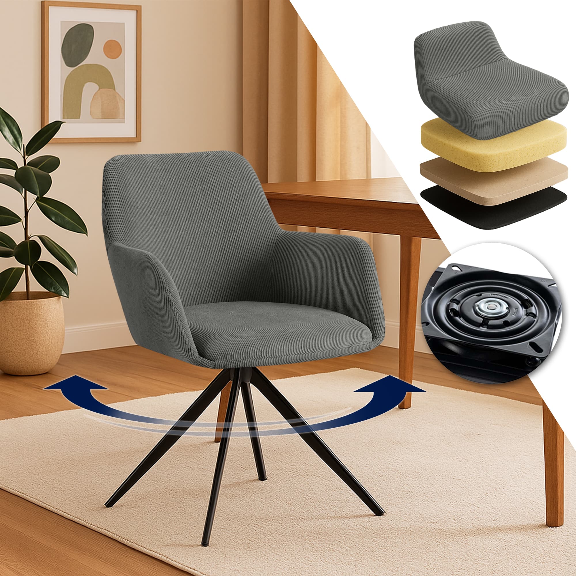 Olema Cord matstol