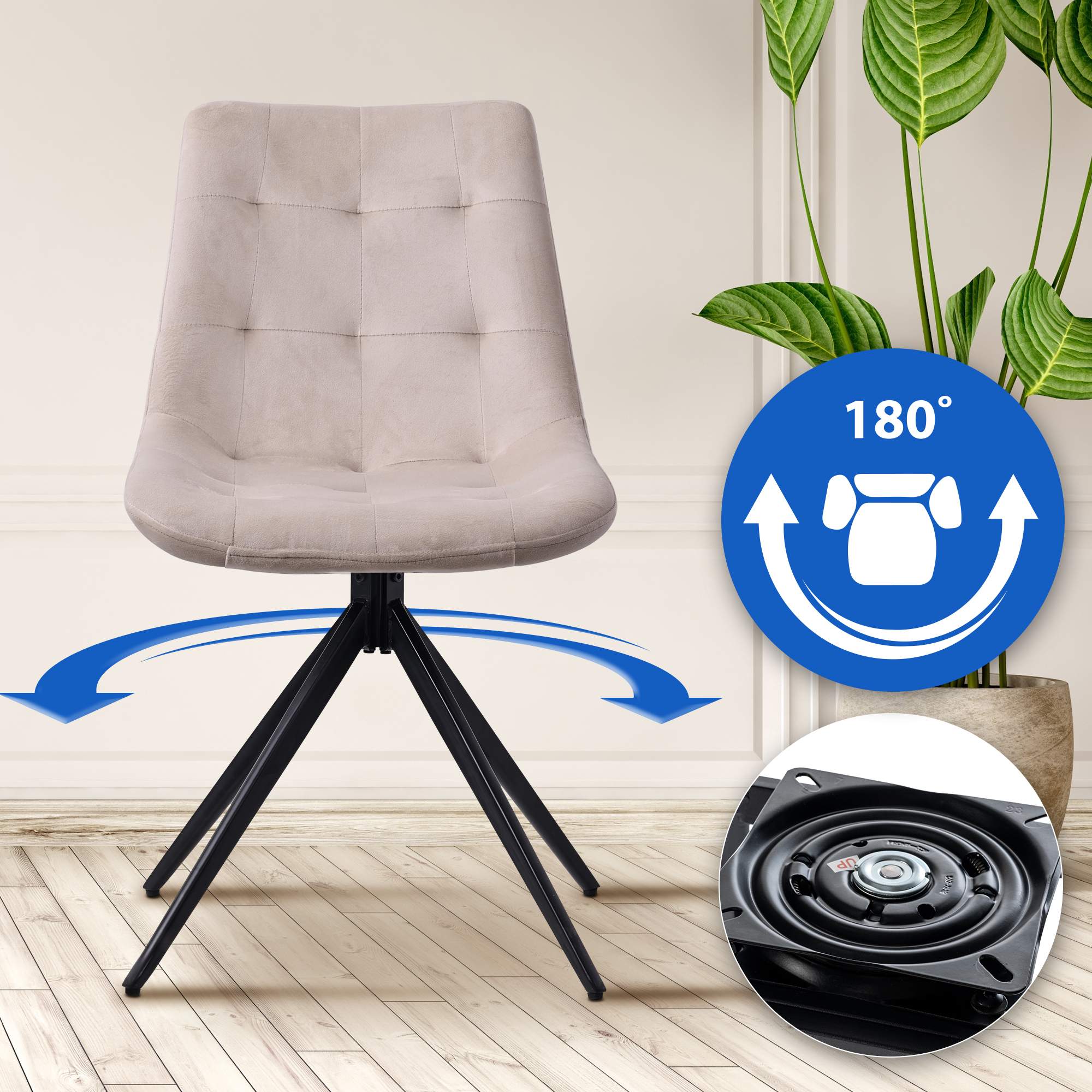 2-pack matstolar Merna