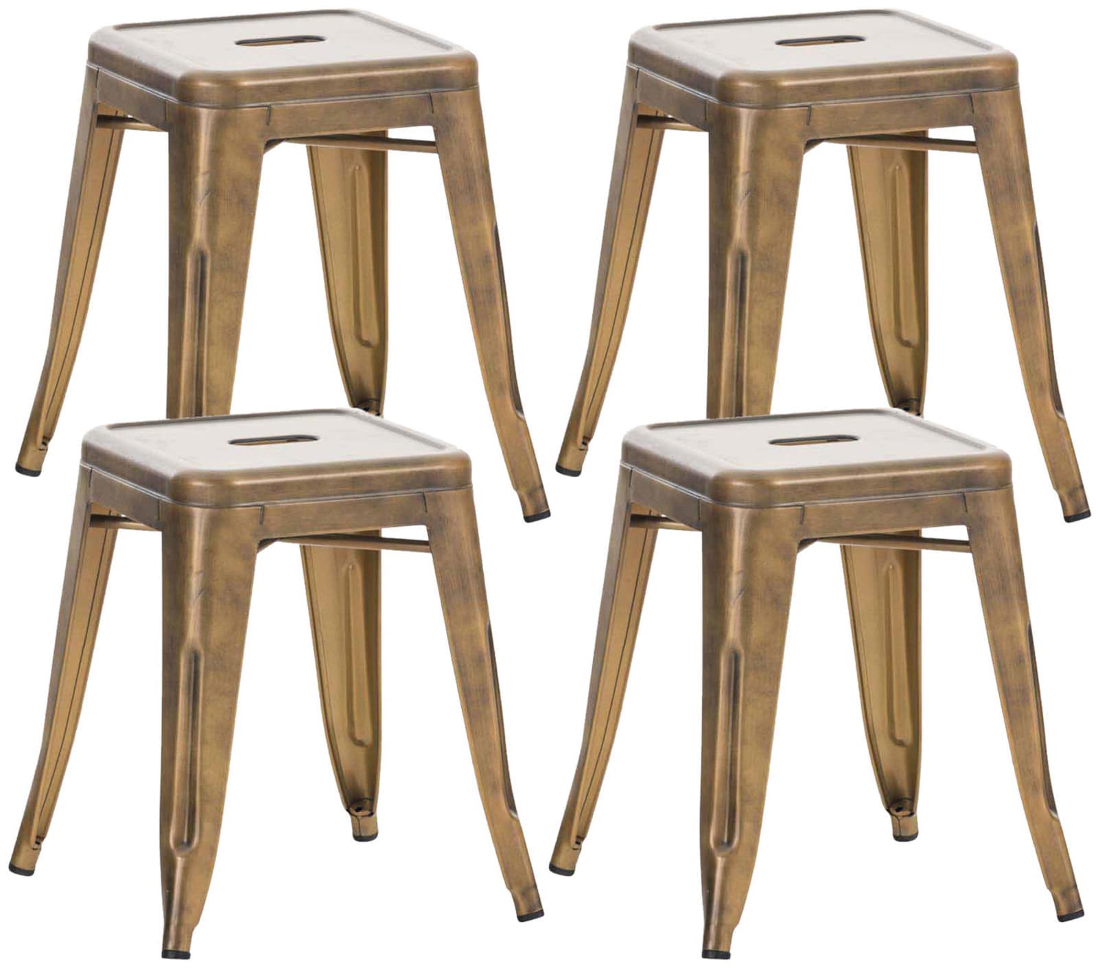 4-Pack Metall Pall Armin