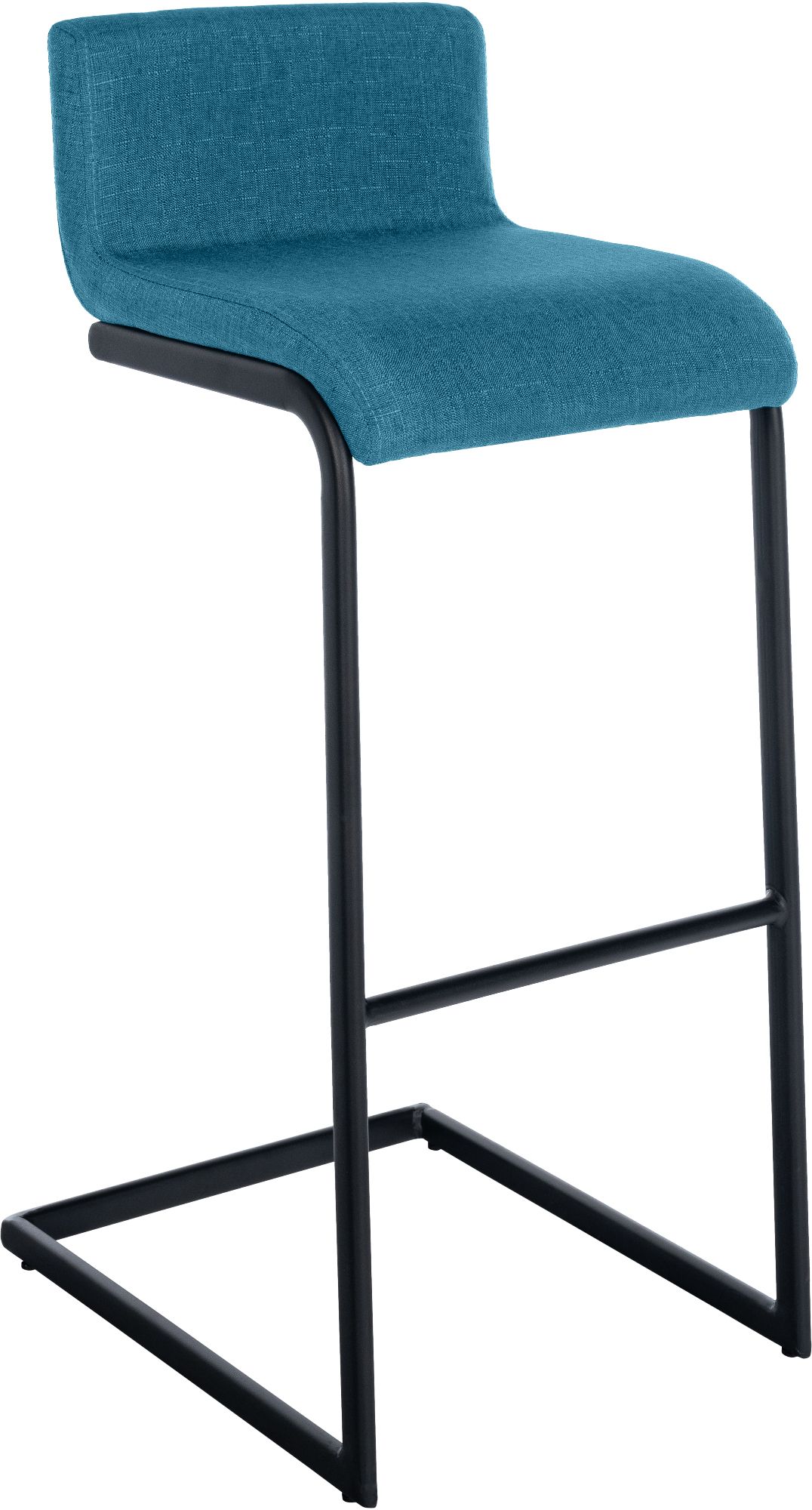 Barstolar Newport, set om 2, med svart metallstomme