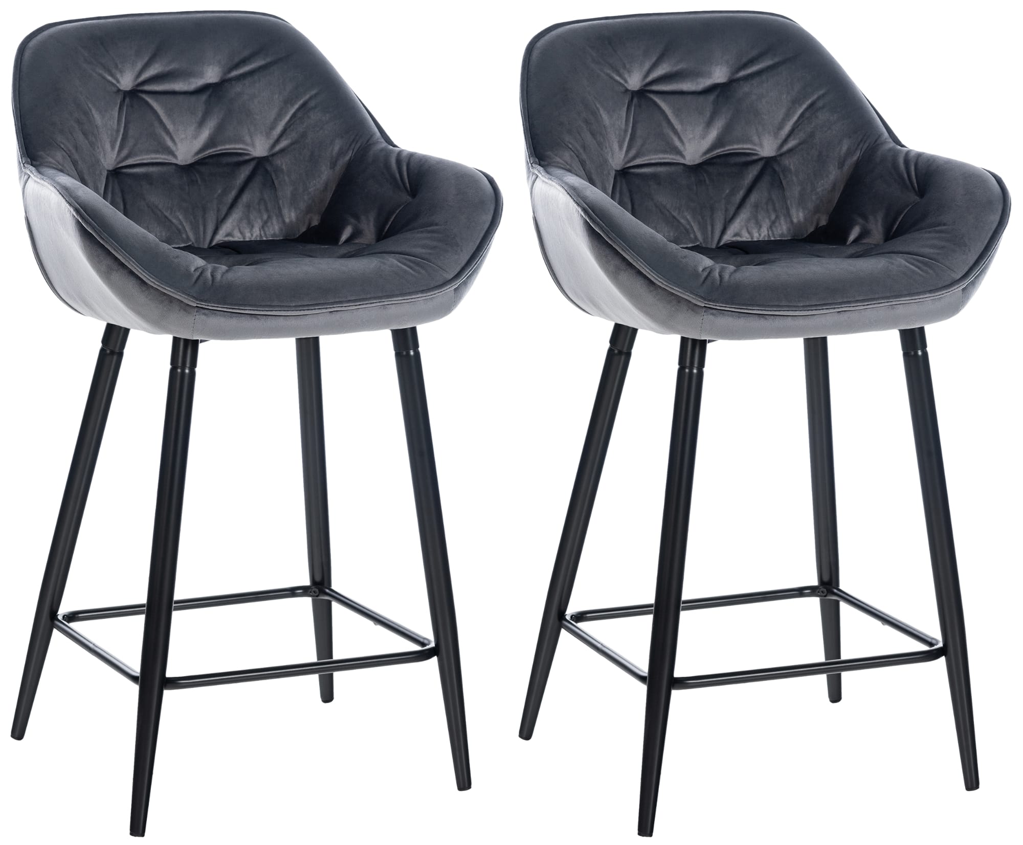 Set med 2 barstolar Gibson