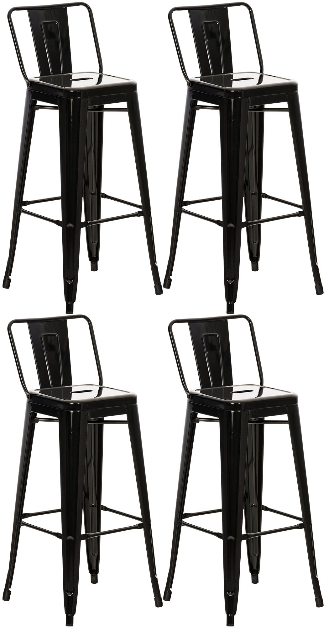 4-delars set Barstol Mason
