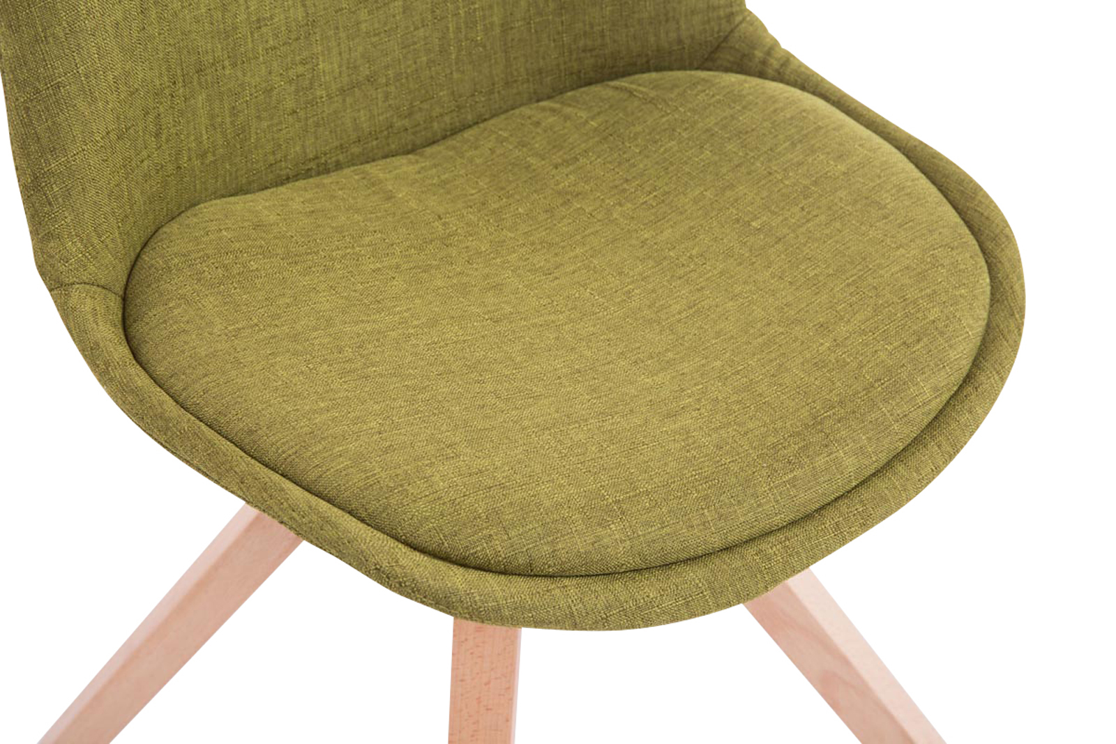 Set med 4 stolar för besökare Toulouse Fabric Square