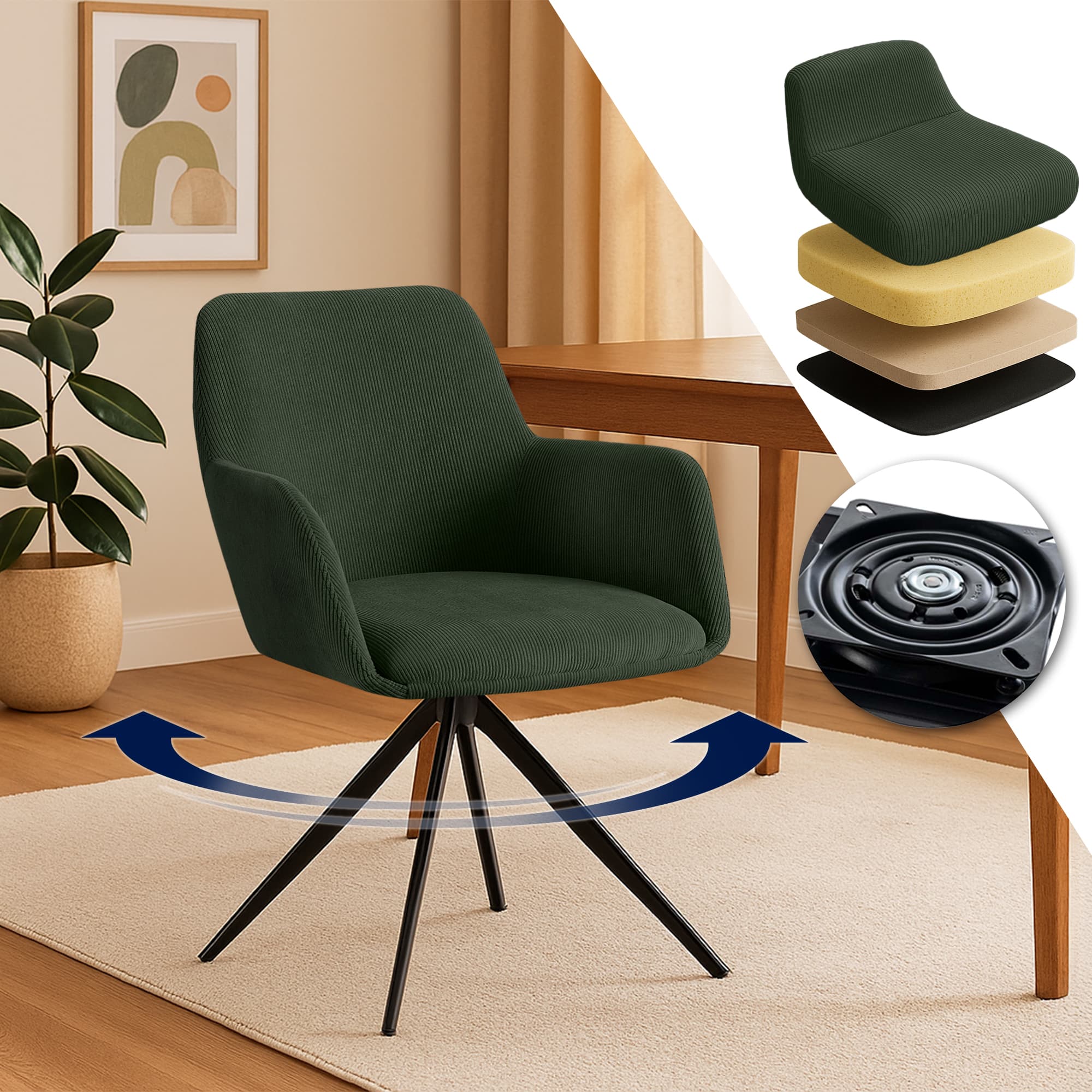 Olema Cord matstol