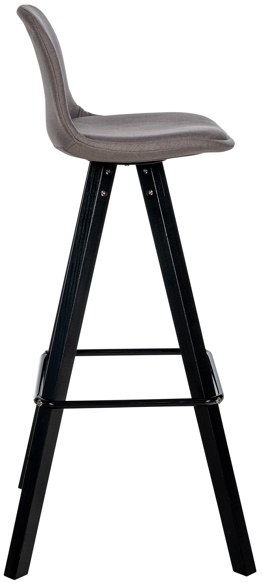 Set med 2 barstolar Corbin tyg Square