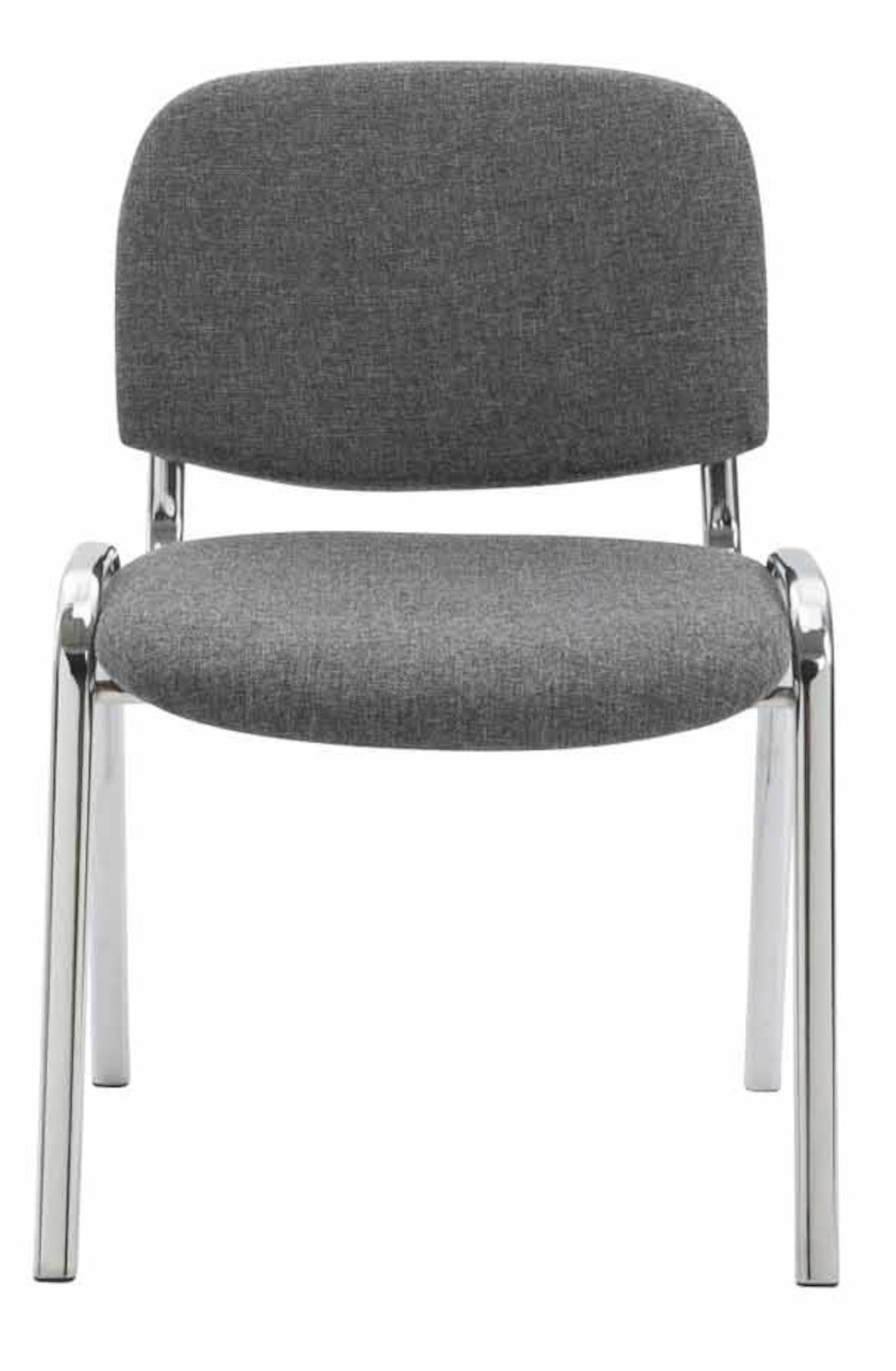 Set med 4 stolar Ken Chrome Fabric