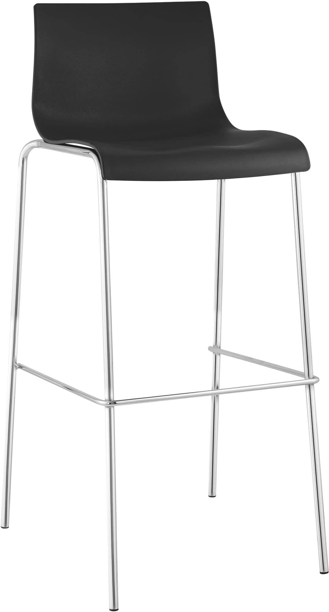 Barstol Hover Plast 4-bens underrede