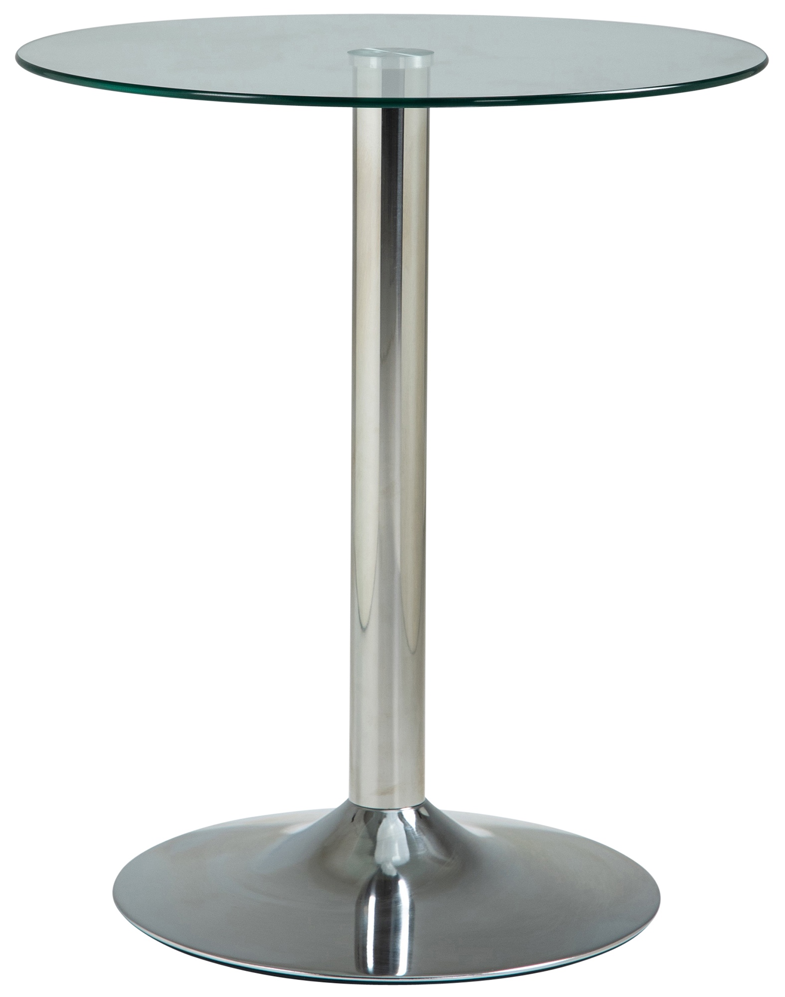 Bistro Bord Glas 70 cm klarglas