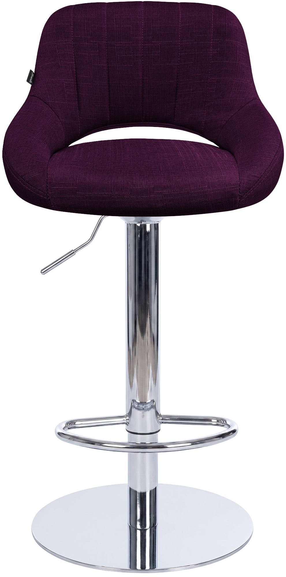 2-pack barstolar Milet i krom med extra tung fot